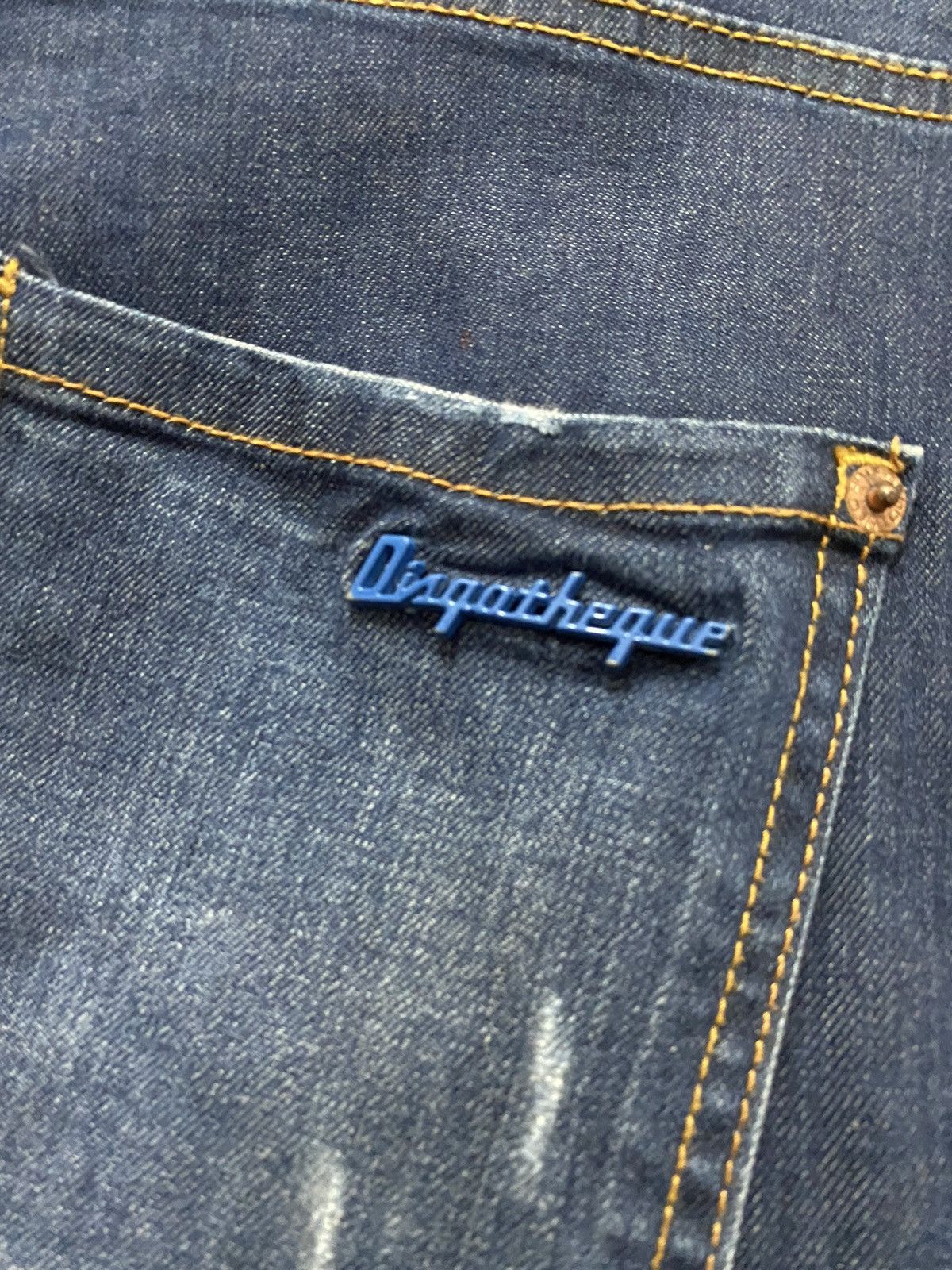 Designer × Japanese Brand Dsqotheq Japan Distressed Skinny Denim Pants Size US 34 / EU 50 - 13 Thumbnail