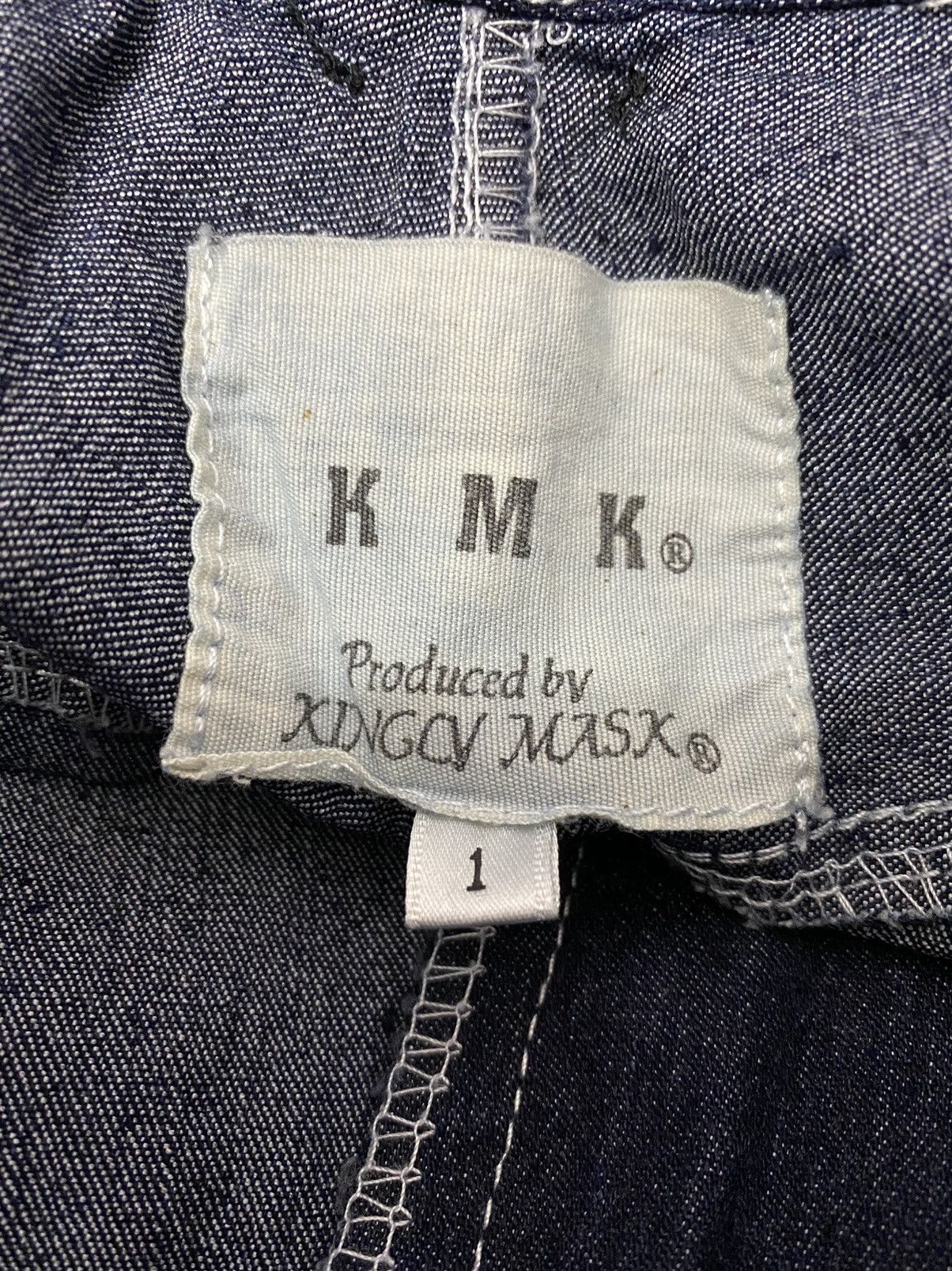 Designer × Japanese Brand Kmk Japan Patchwork Super Baggy Harem Denim pants Size US 30 / EU 46 - 16 Thumbnail