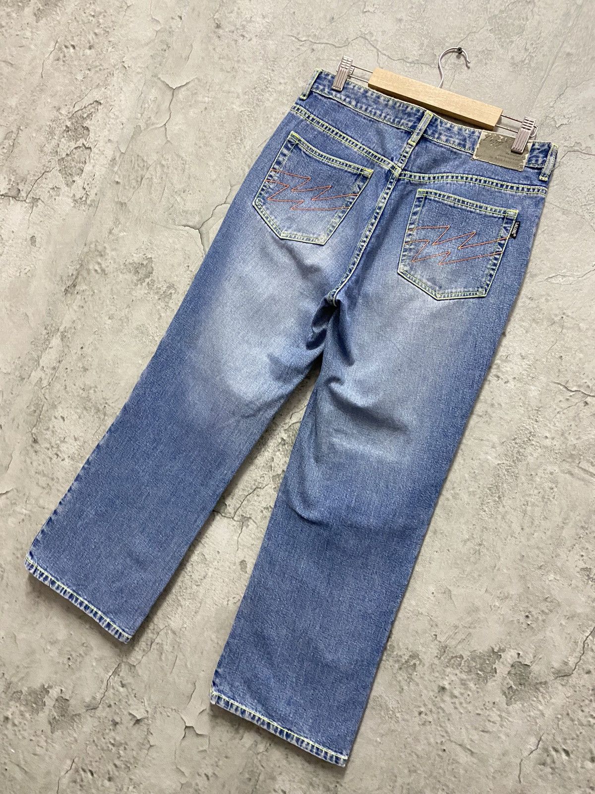 Japanese Brand × Vintage Vintage Lalong Classic Cargo Denim Pants Size US 30 / EU 46 - 13 Thumbnail