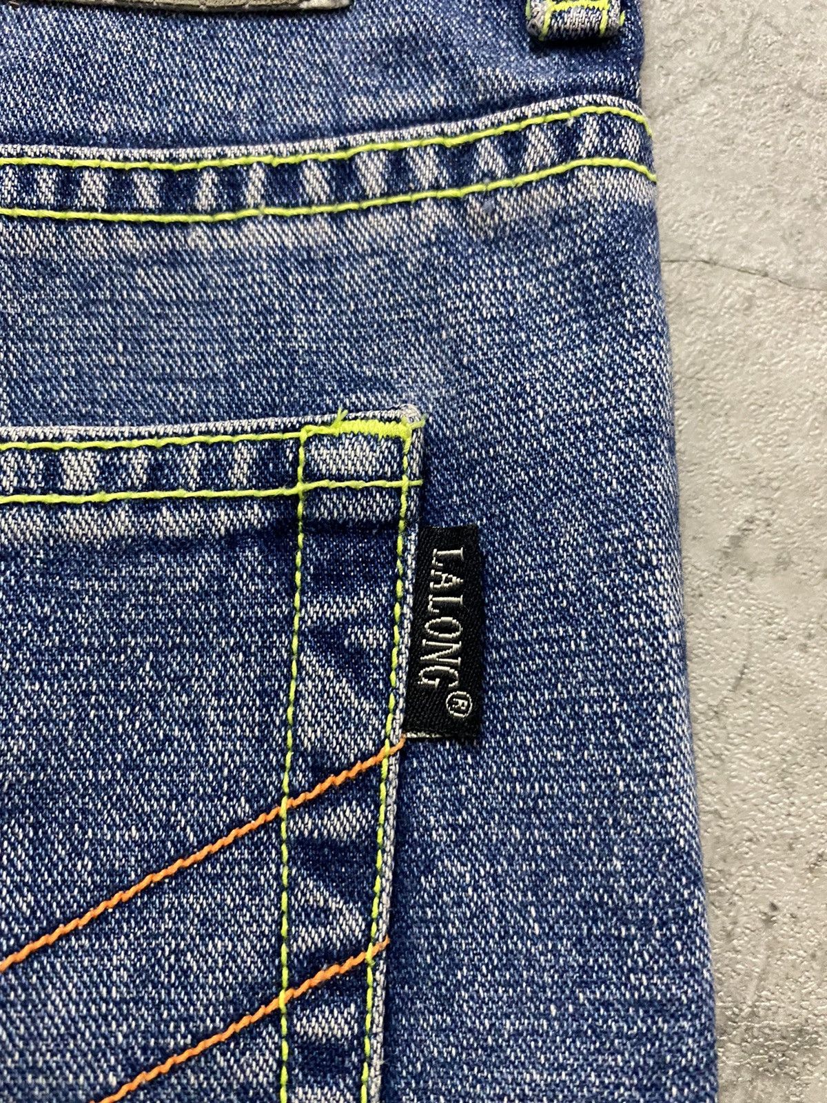 Japanese Brand × Vintage Vintage Lalong Classic Cargo Denim Pants Size US 30 / EU 46 - 17 Thumbnail