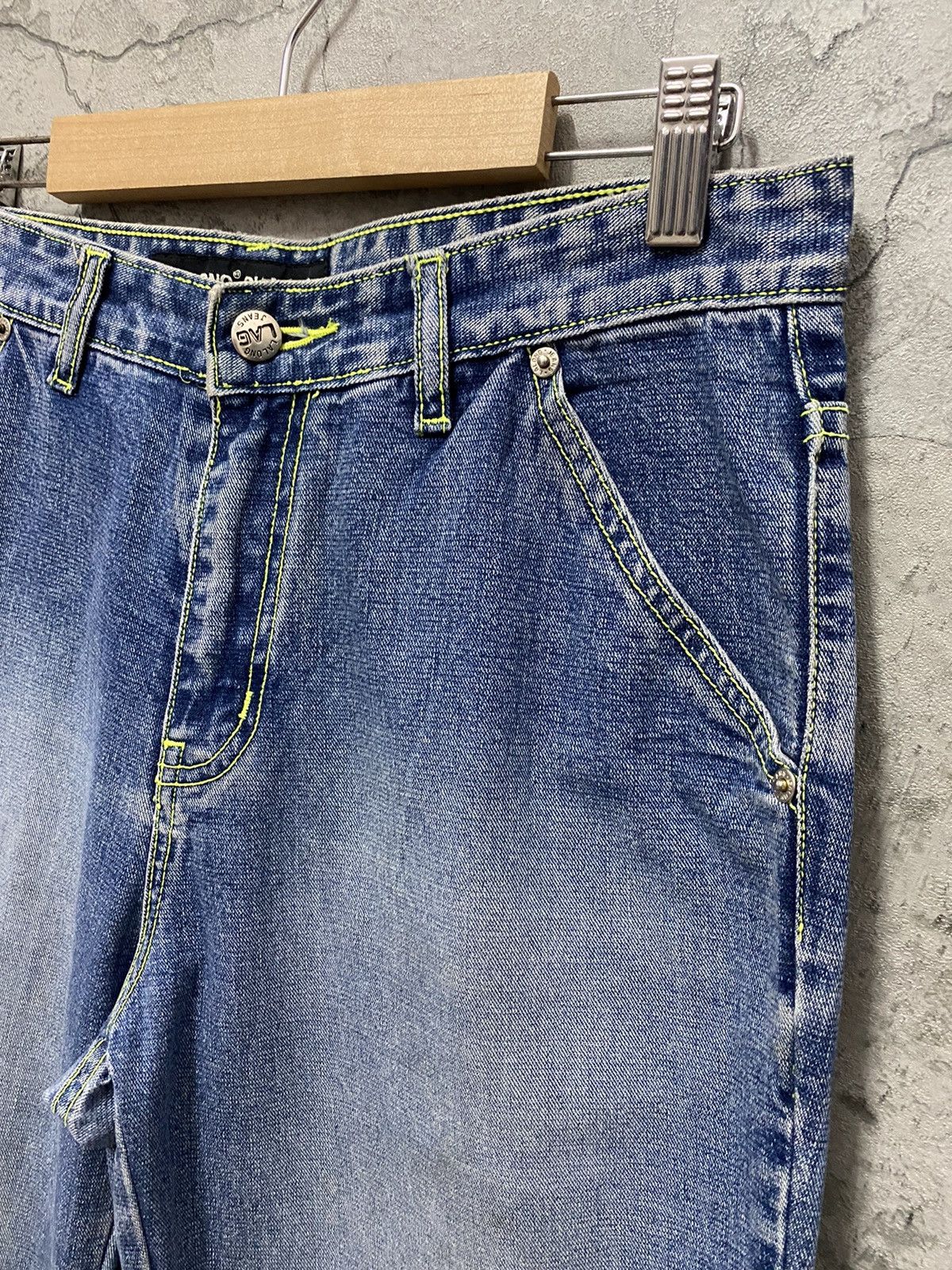 Japanese Brand × Vintage Vintage Lalong Classic Cargo Denim Pants Size US 30 / EU 46 - 8 Thumbnail