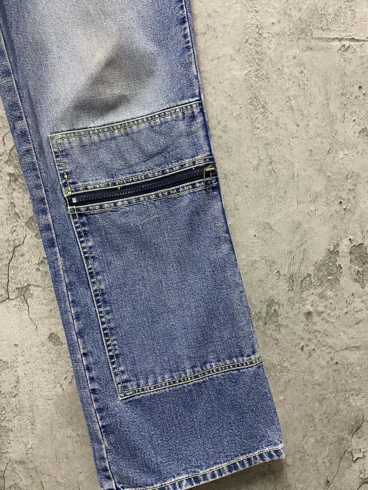 Japanese Brand × Vintage Vintage Lalong Classic Cargo Denim Pants Size US 30 / EU 46 - 7 Thumbnail