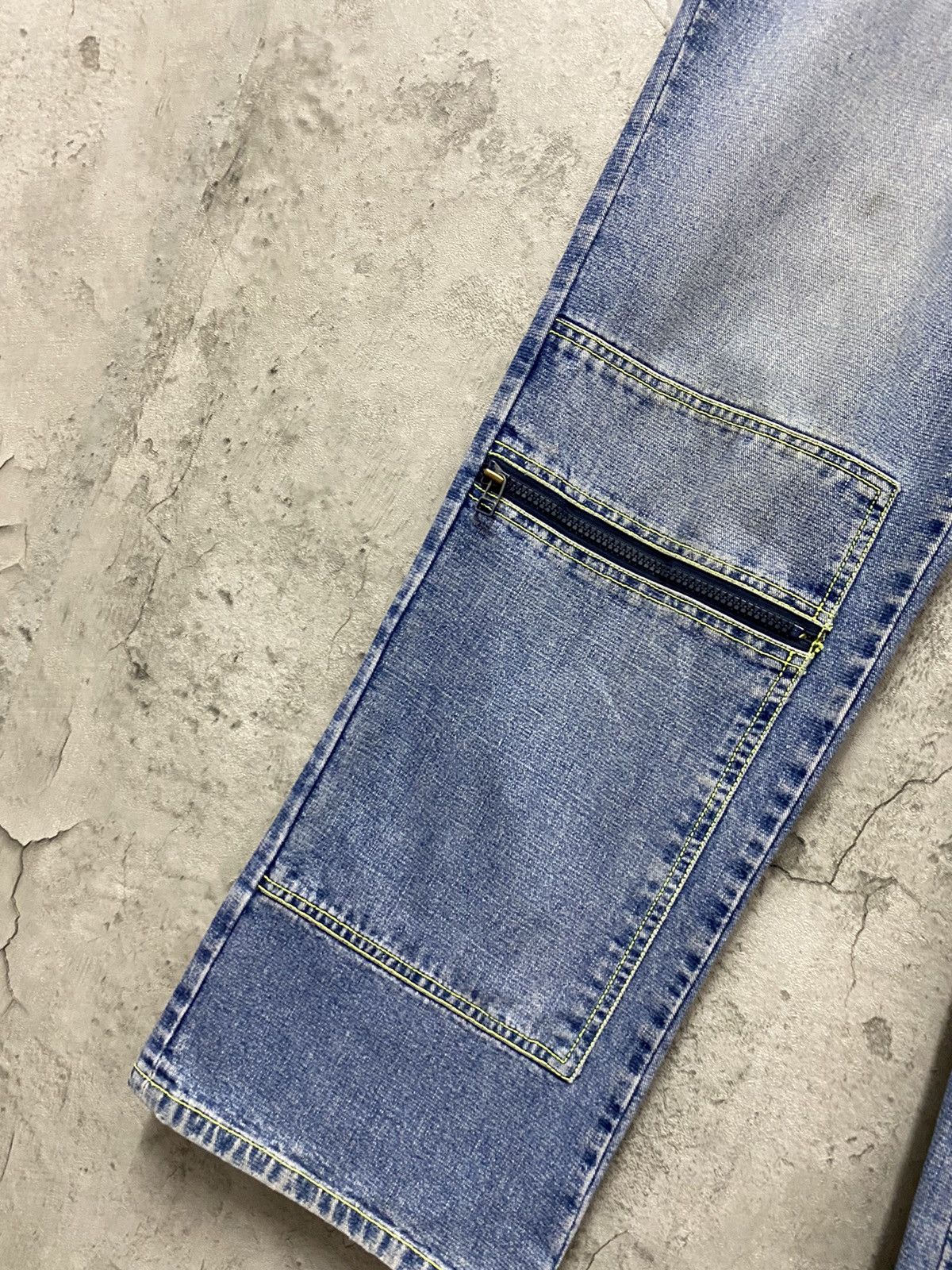 Japanese Brand × Vintage Vintage Lalong Classic Cargo Denim Pants Size US 30 / EU 46 - 6 Thumbnail