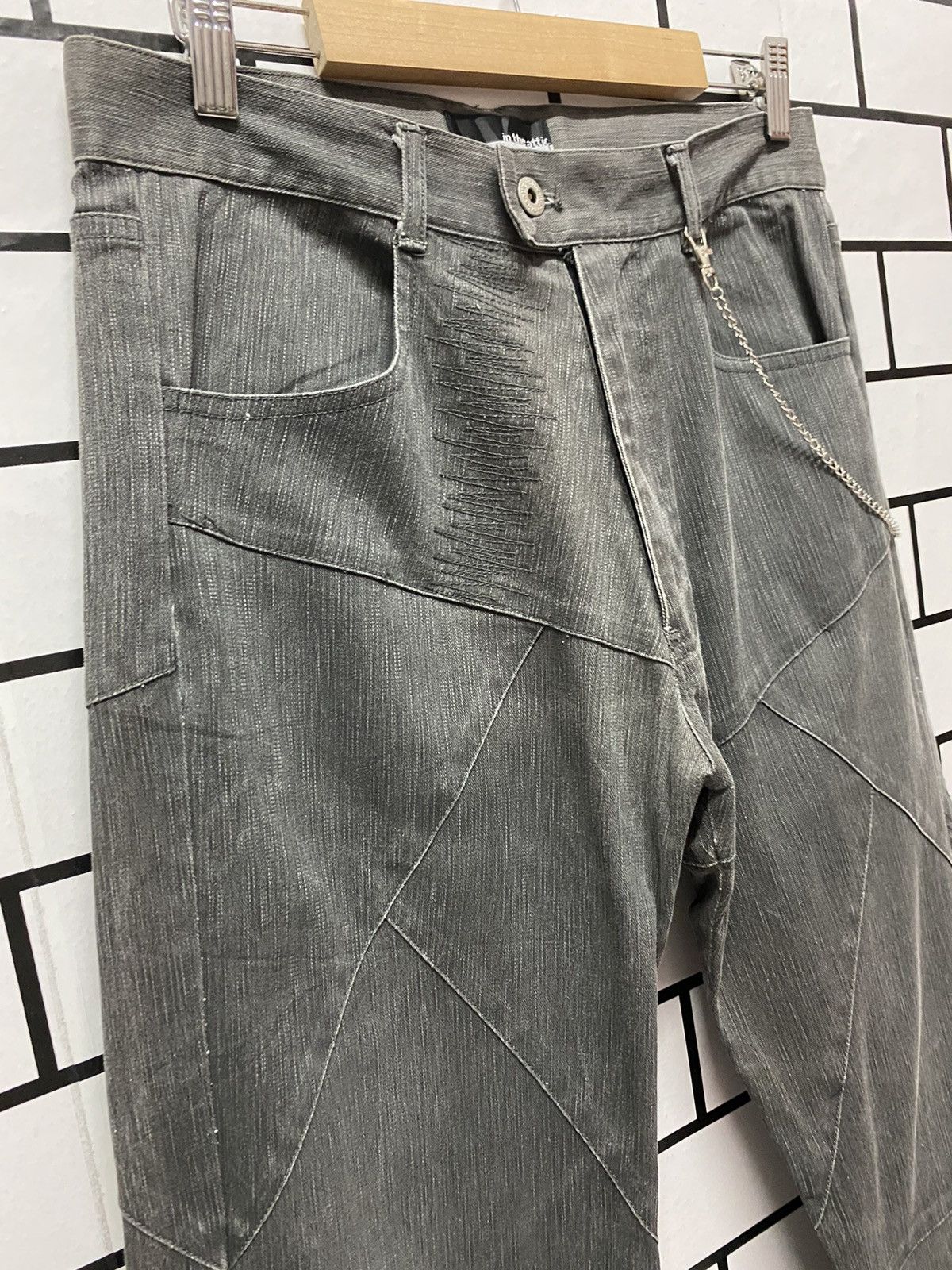 In The Attic × Japanese Brand In The Attic Japan Reconstructed Patchwork Pants Size US 30 / EU 46 - 8 Thumbnail