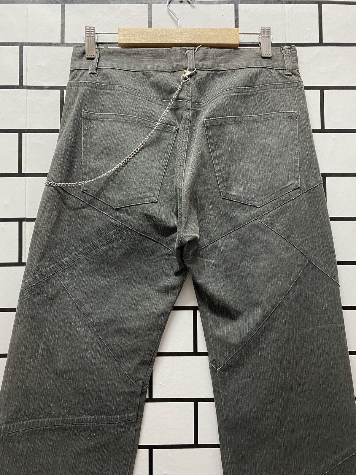In The Attic × Japanese Brand In The Attic Japan Reconstructed Patchwork Pants Size US 30 / EU 46 - 11 Thumbnail