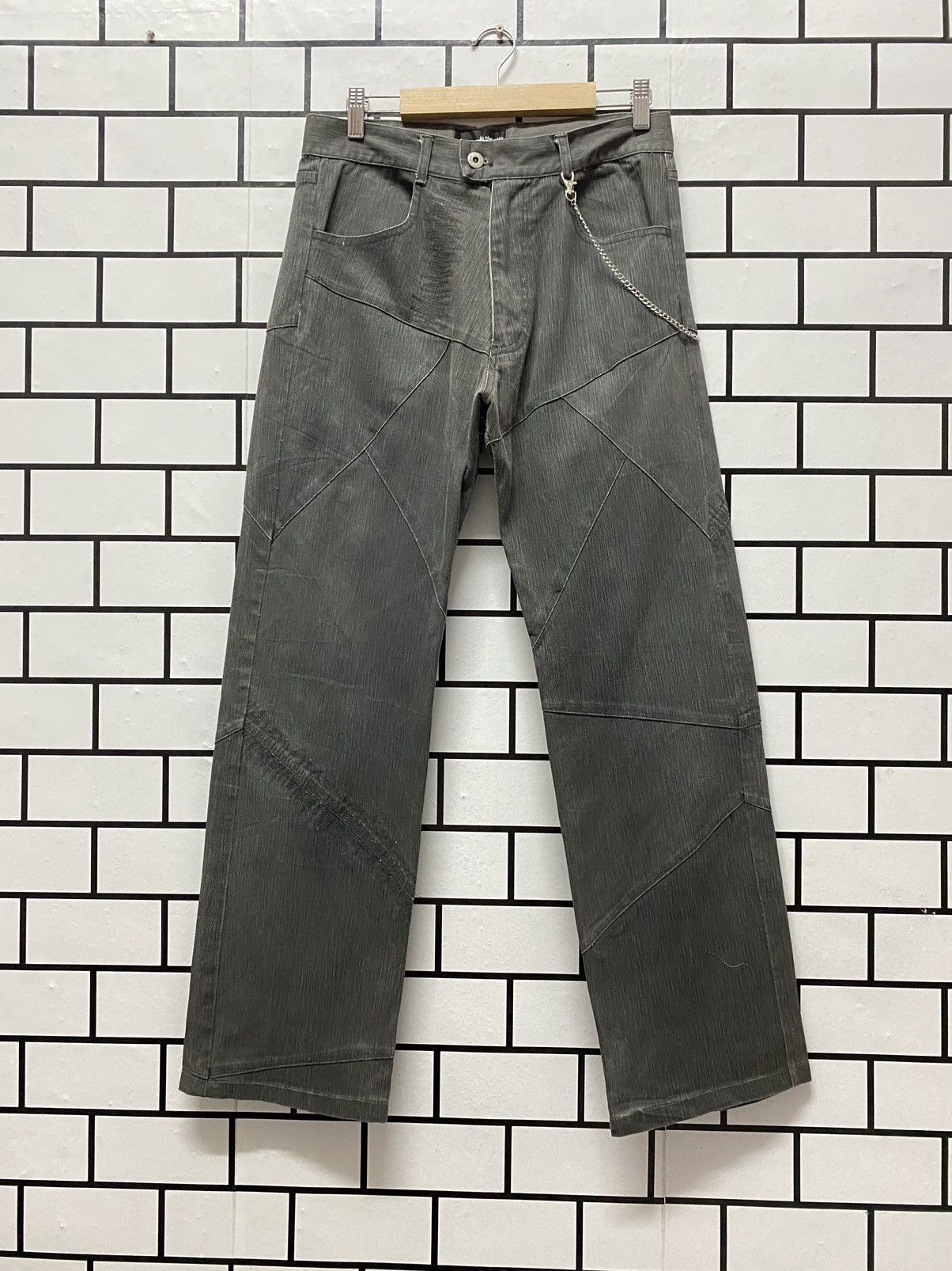 In The Attic × Japanese Brand In The Attic Japan Reconstructed Patchwork Pants Size US 30 / EU 46 - 1 Thumbnail