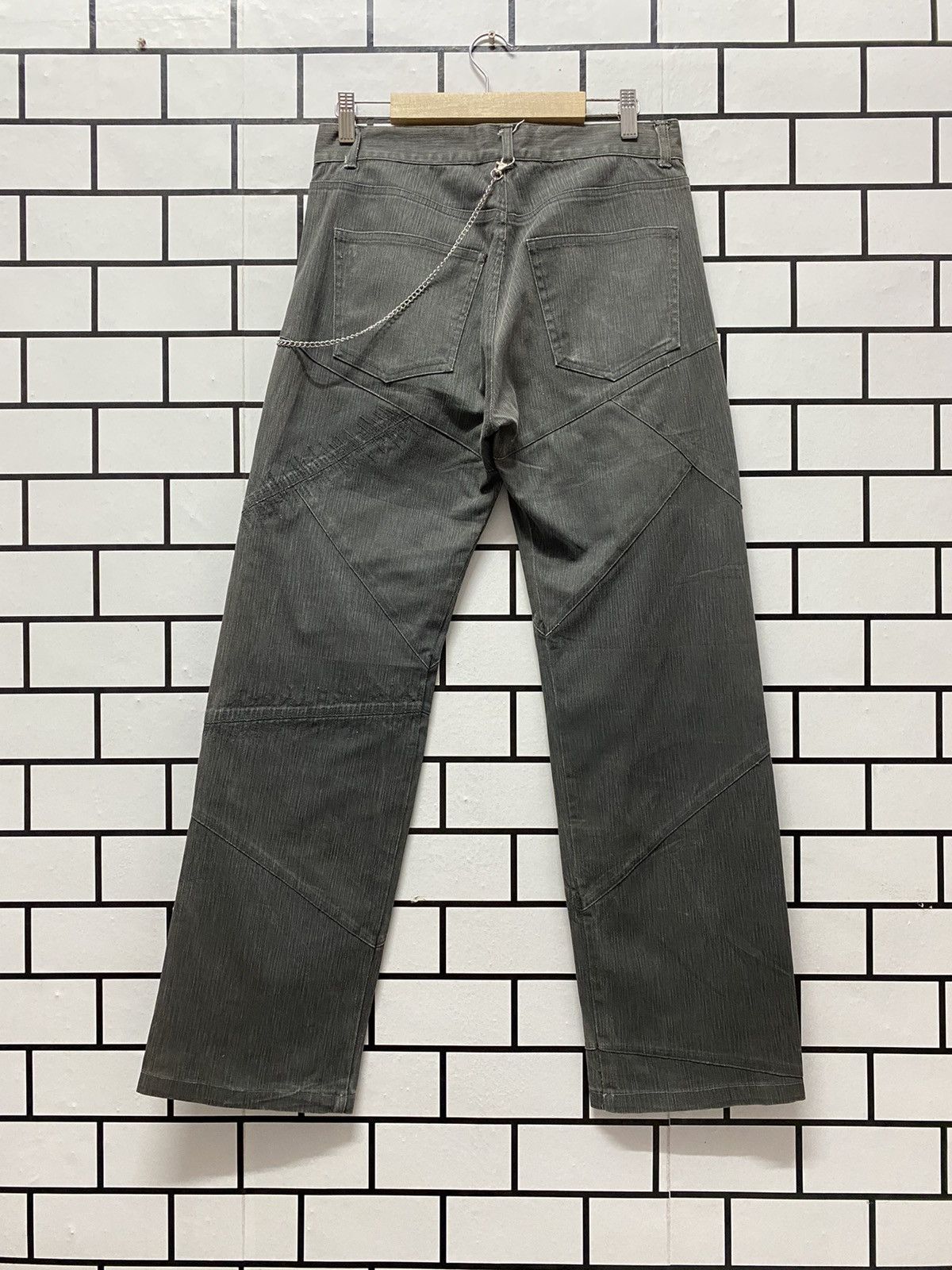In The Attic × Japanese Brand In The Attic Japan Reconstructed Patchwork Pants Size US 30 / EU 46 - 2 Thumbnail
