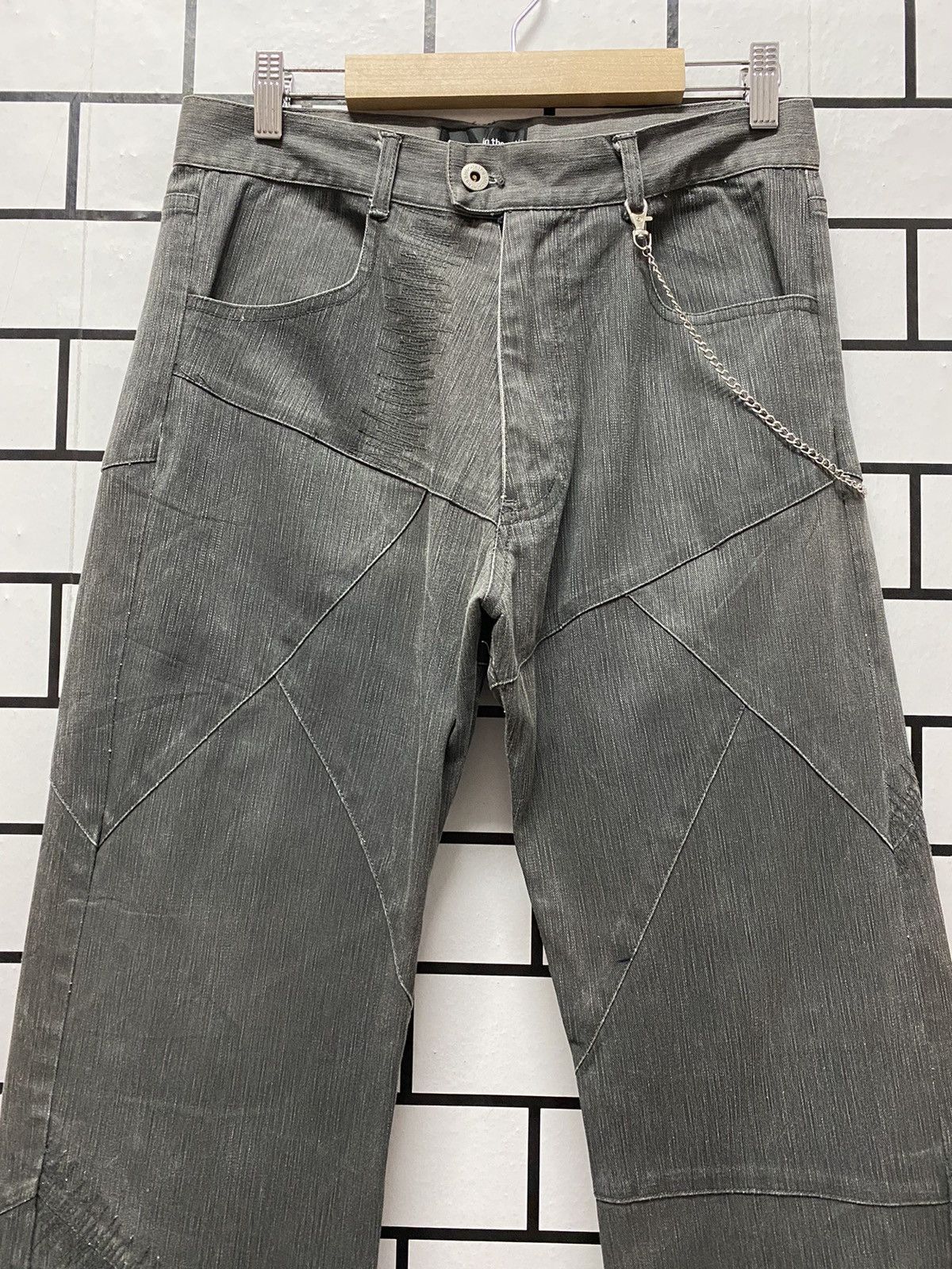 In The Attic × Japanese Brand In The Attic Japan Reconstructed Patchwork Pants Size US 30 / EU 46 - 4 Thumbnail
