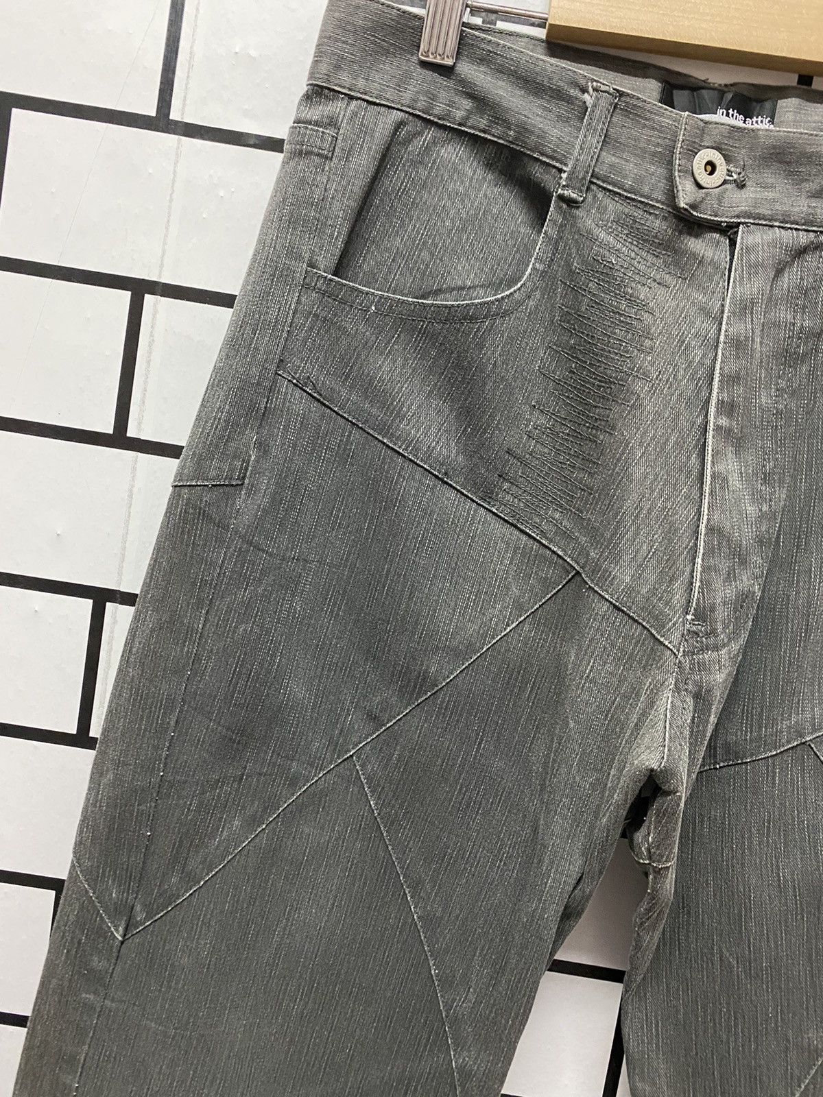 In The Attic × Japanese Brand In The Attic Japan Reconstructed Patchwork Pants Size US 30 / EU 46 - 6 Thumbnail