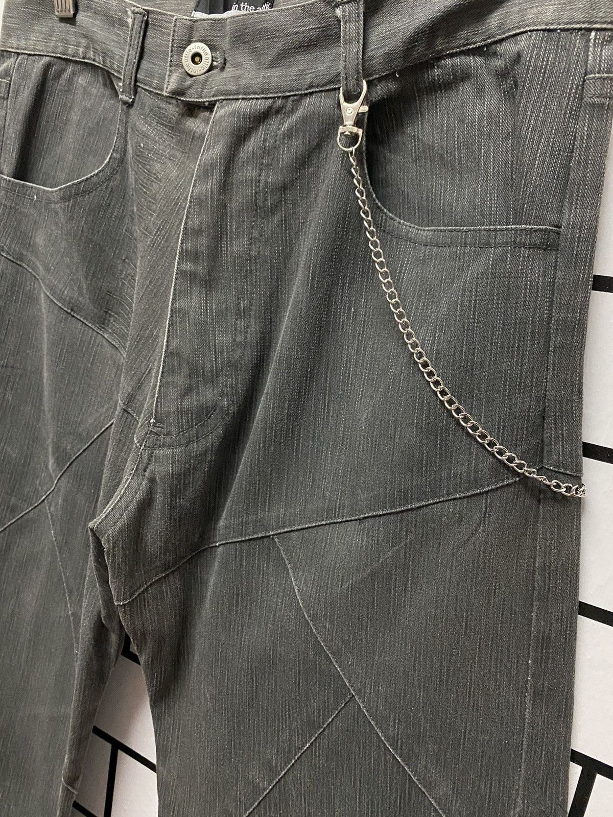 In The Attic × Japanese Brand In The Attic Japan Reconstructed Patchwork Pants Size US 30 / EU 46 - 9 Thumbnail