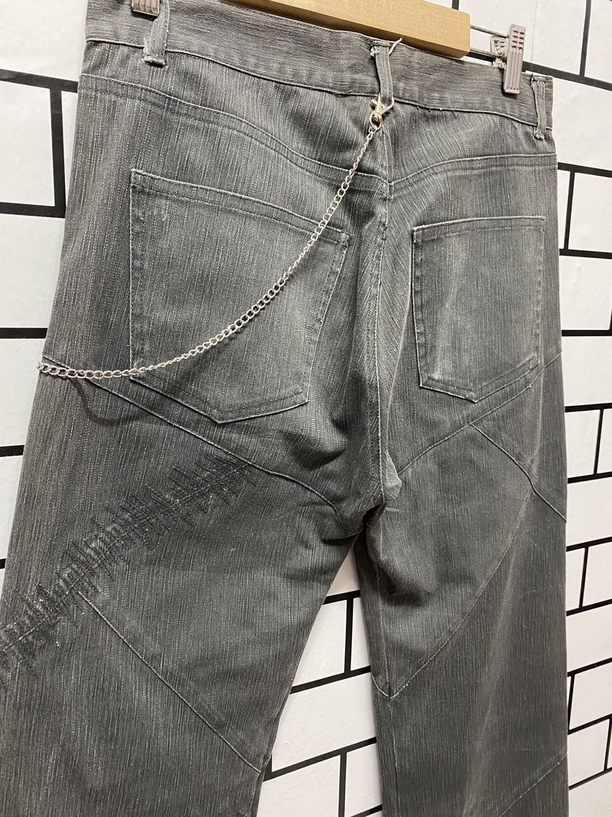 In The Attic × Japanese Brand In The Attic Japan Reconstructed Patchwork Pants Size US 30 / EU 46 - 14 Thumbnail