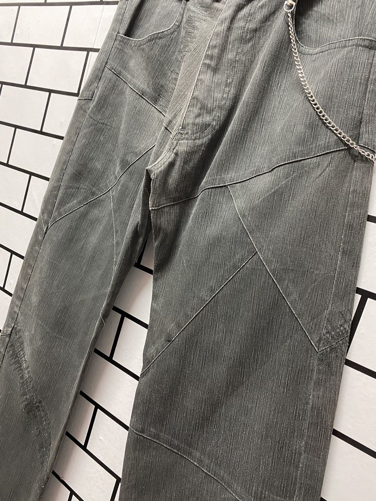 In The Attic × Japanese Brand In The Attic Japan Reconstructed Patchwork Pants Size US 30 / EU 46 - 7 Thumbnail