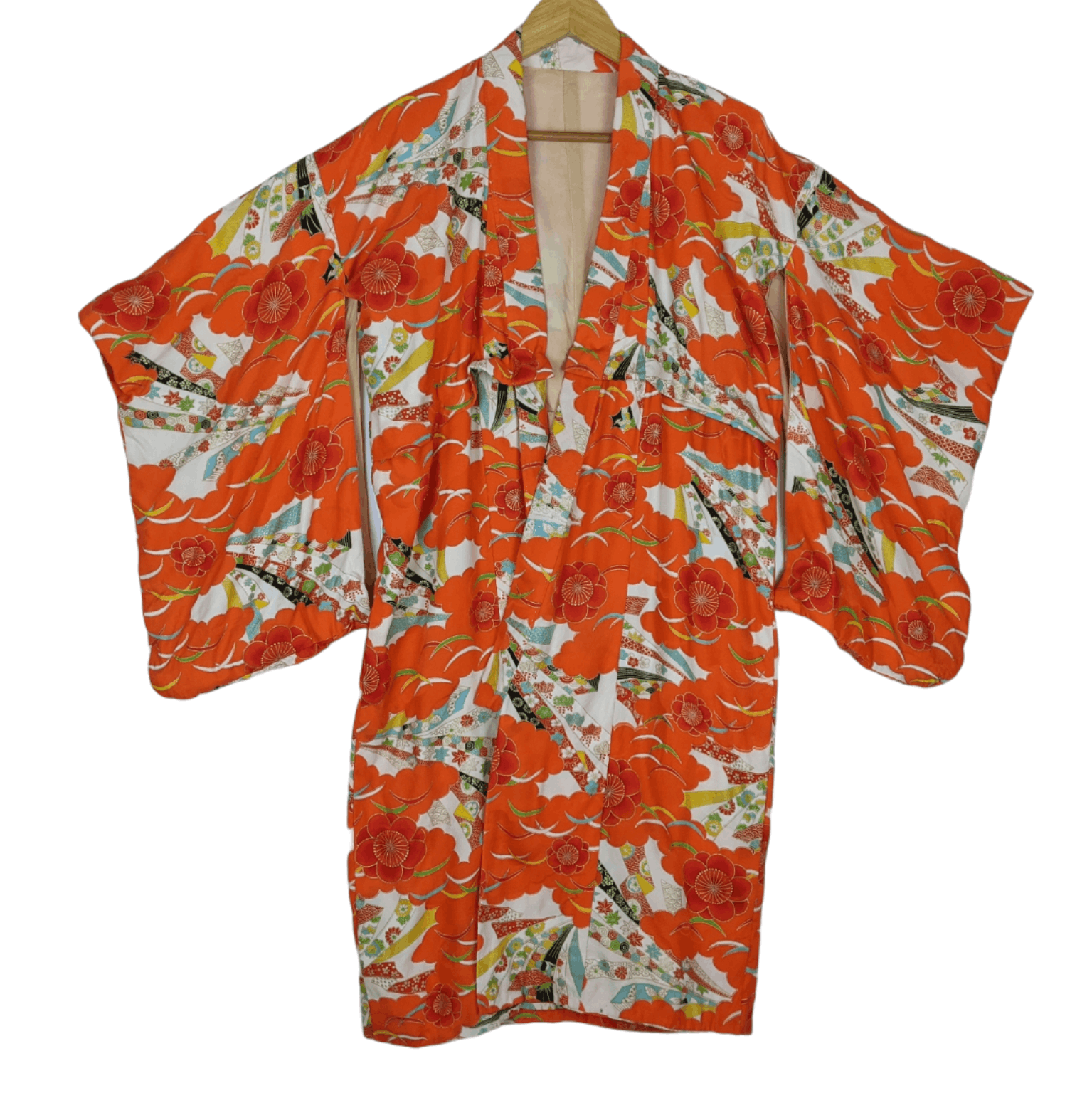 Japanese Brand JAPAN Vintage Monogram Nice Design Tailoring Kimono Size US S / EU 44-46 / 1 - 2 Thumbnail