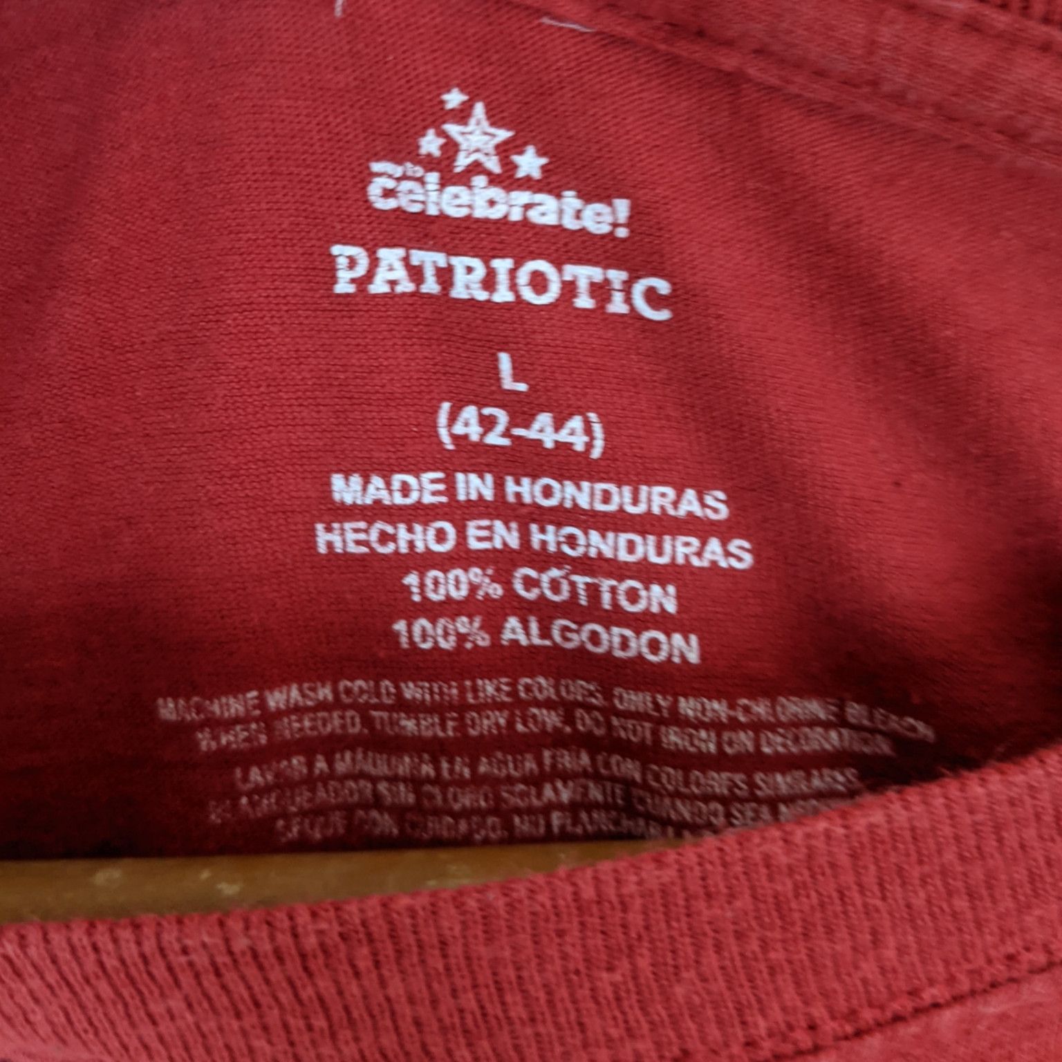 Vintage PATRIOTIC USA Flag Tradition Nascar T-Shirt Size US L / EU 52-54 / 3 - 8 Thumbnail