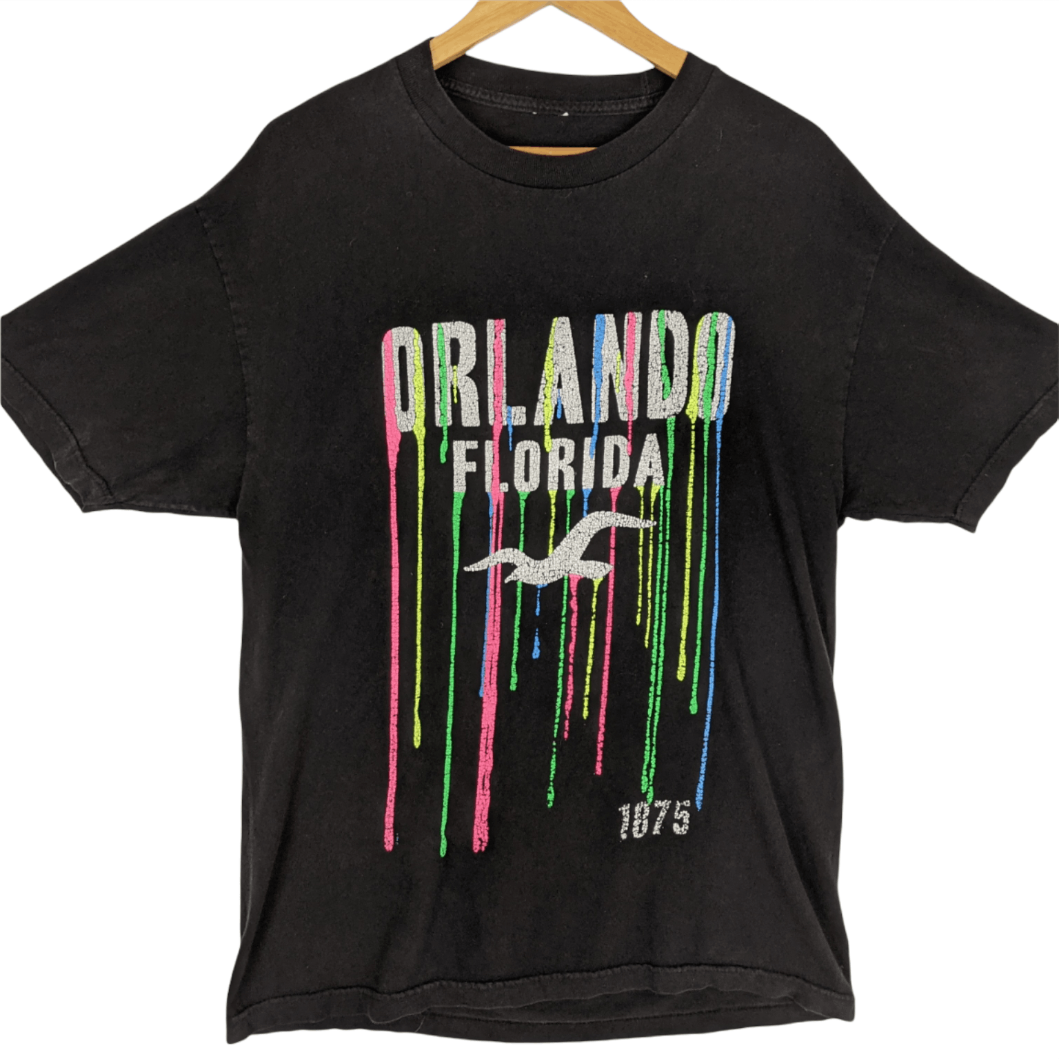 Vintage Vintage 90's ORLANDO Florida T-Shirt Size US XL / EU 56 / 4 - 2 Thumbnail