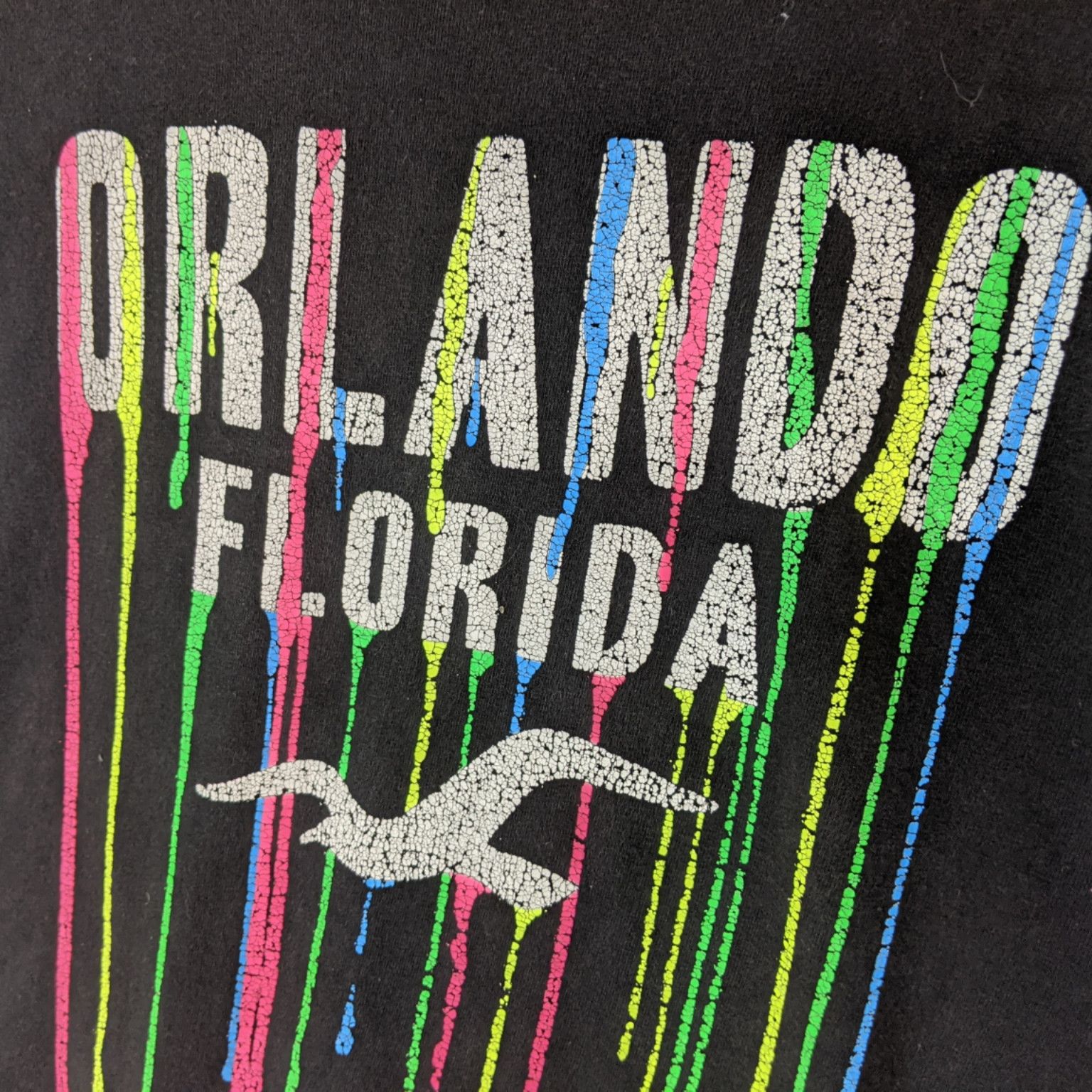 Vintage Vintage 90's ORLANDO Florida T-Shirt Size US XL / EU 56 / 4 - 5 Thumbnail