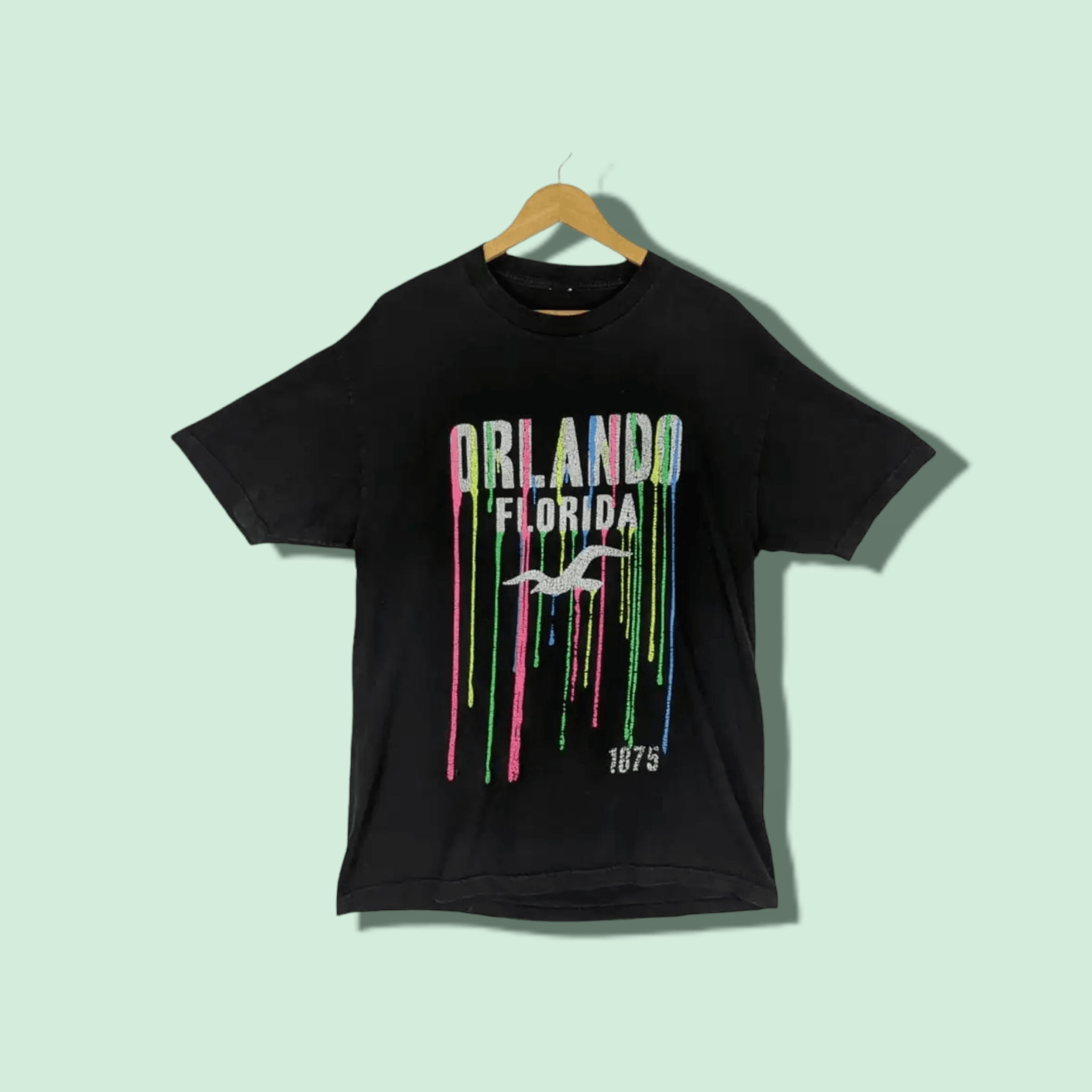 Vintage Vintage 90's ORLANDO Florida T-Shirt Size US XL / EU 56 / 4 - 1 Thumbnail