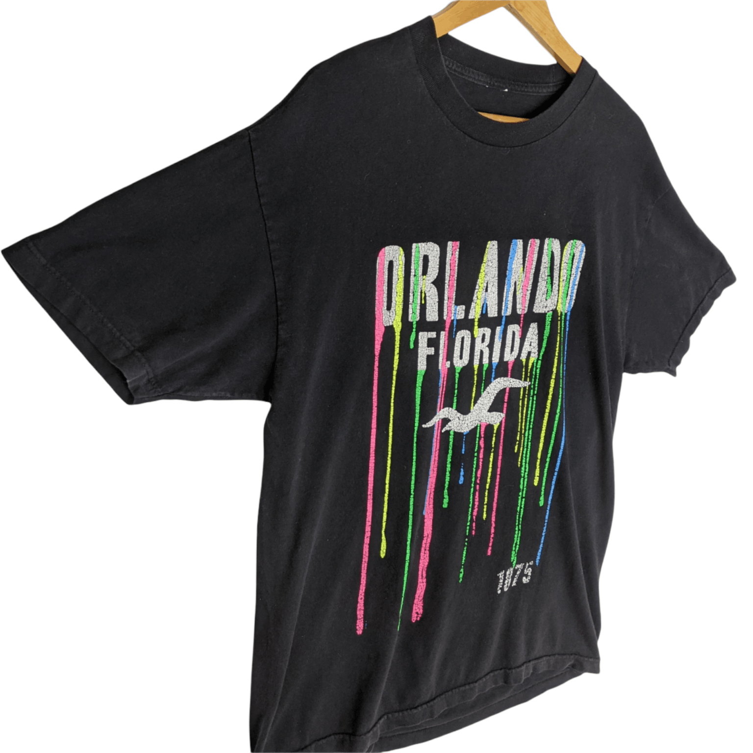 Vintage Vintage 90's ORLANDO Florida T-Shirt Size US XL / EU 56 / 4 - 3 Thumbnail
