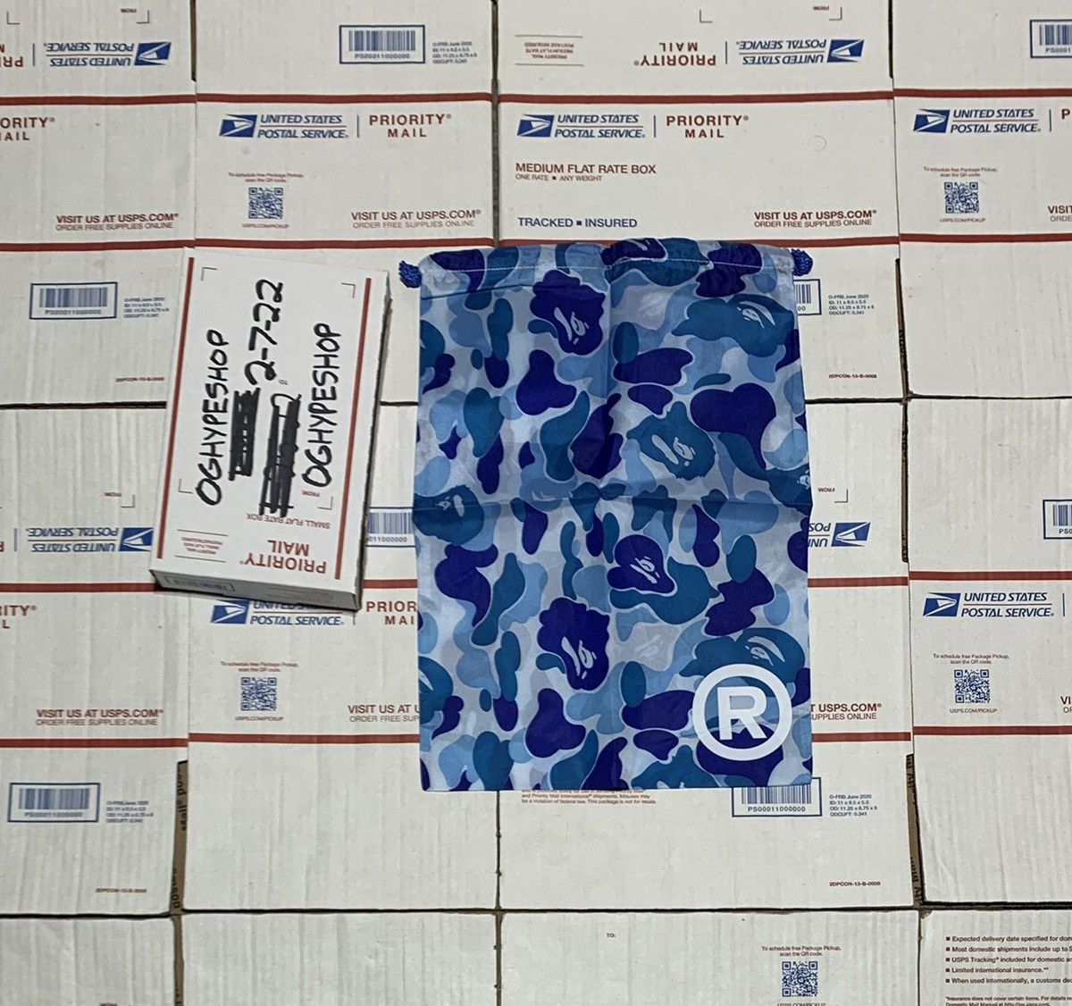 Bape 2004 Bape Shoe Bag Size ONE SIZE - 2 Thumbnail