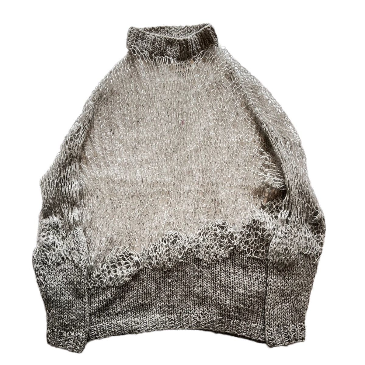 Maison Margiela S/S2016 Artisanal Spider-Web Hand Knit Sweater Size US M / EU 48-50 / 2 - 1 Thumbnail