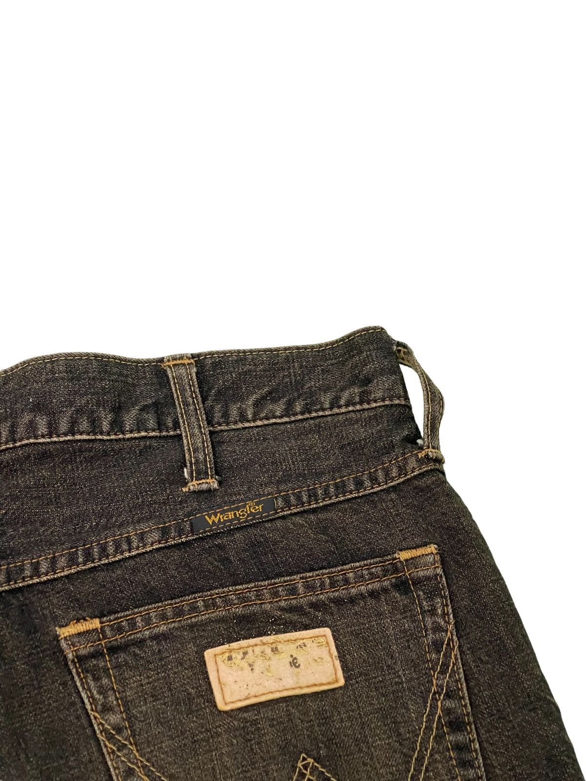 Japanese Brand Flare Jeans Wrangler Boot Cut Denim 2🟦4 Size US 32 / EU 48 - 17 Thumbnail