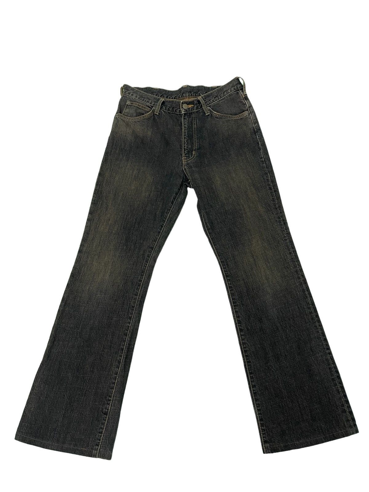 Japanese Brand Flare Jeans Wrangler Boot Cut Denim 2🟦4 Size US 32 / EU 48 - 2 Thumbnail