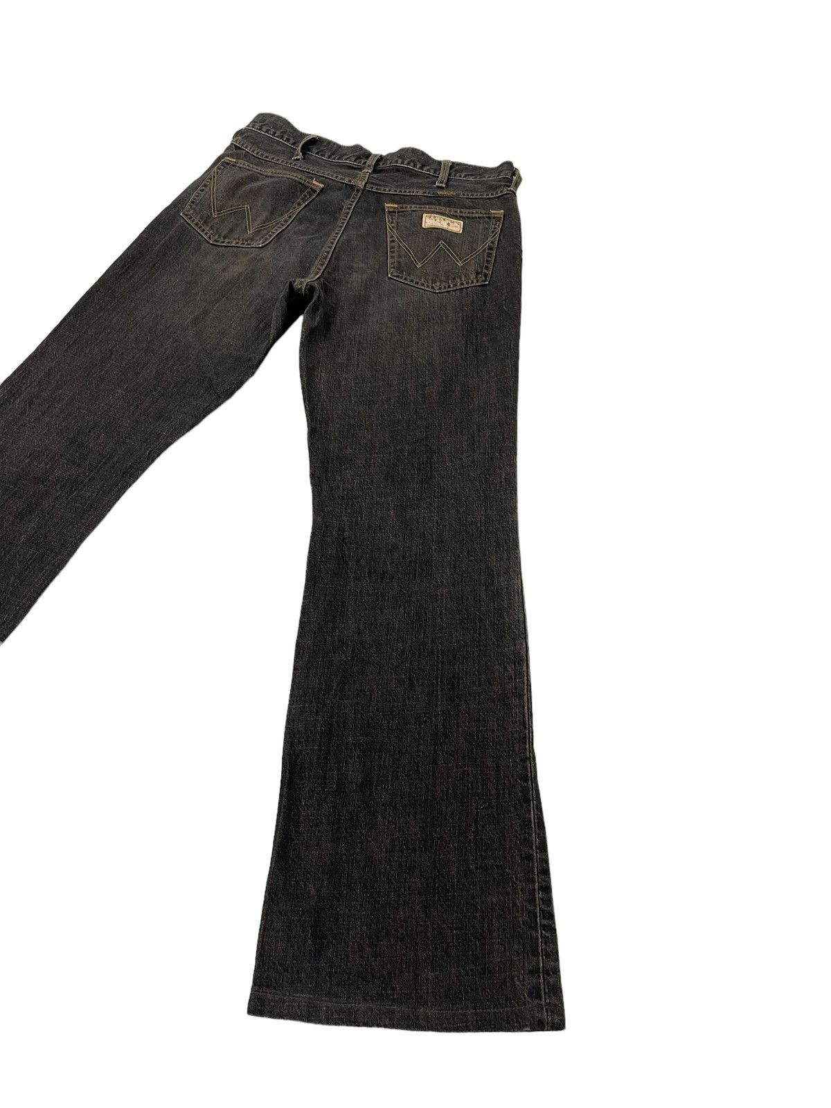 Japanese Brand Flare Jeans Wrangler Boot Cut Denim 2🟦4 Size US 32 / EU 48 - 11 Thumbnail