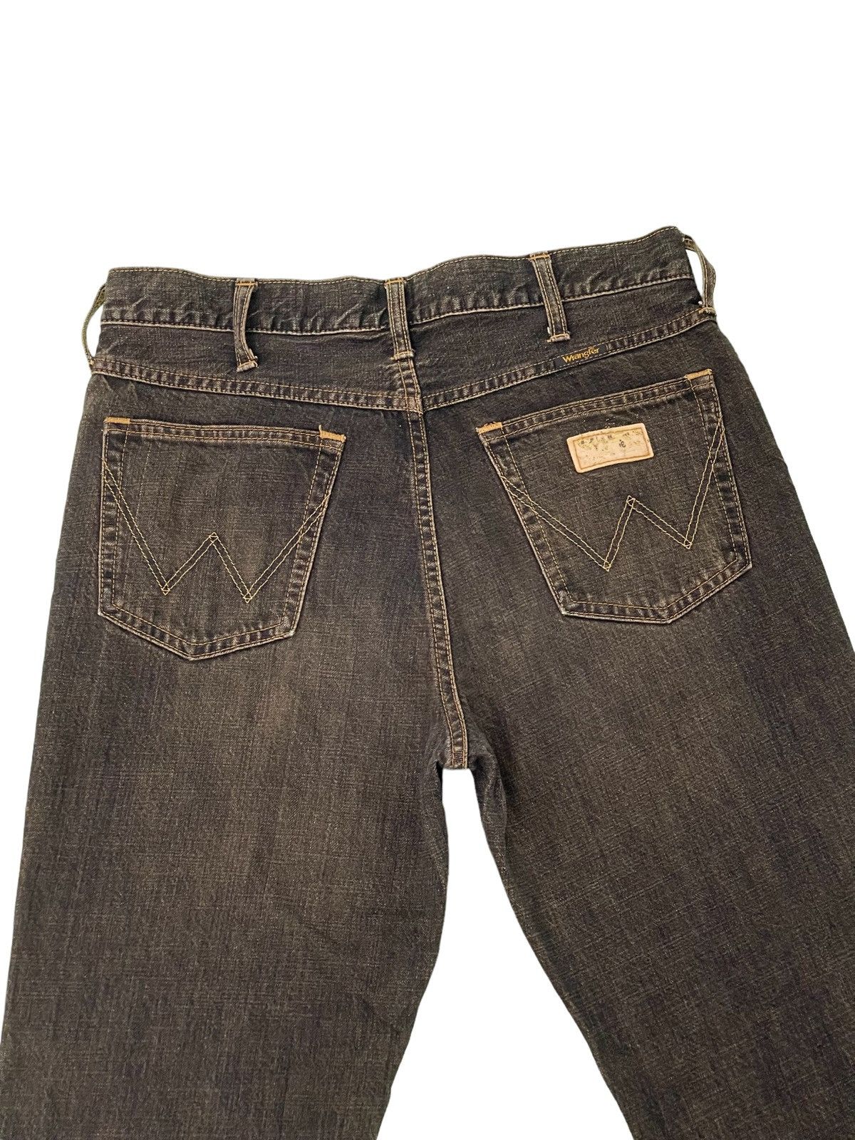 Japanese Brand Flare Jeans Wrangler Boot Cut Denim 2🟦4 Size US 32 / EU 48 - 16 Thumbnail