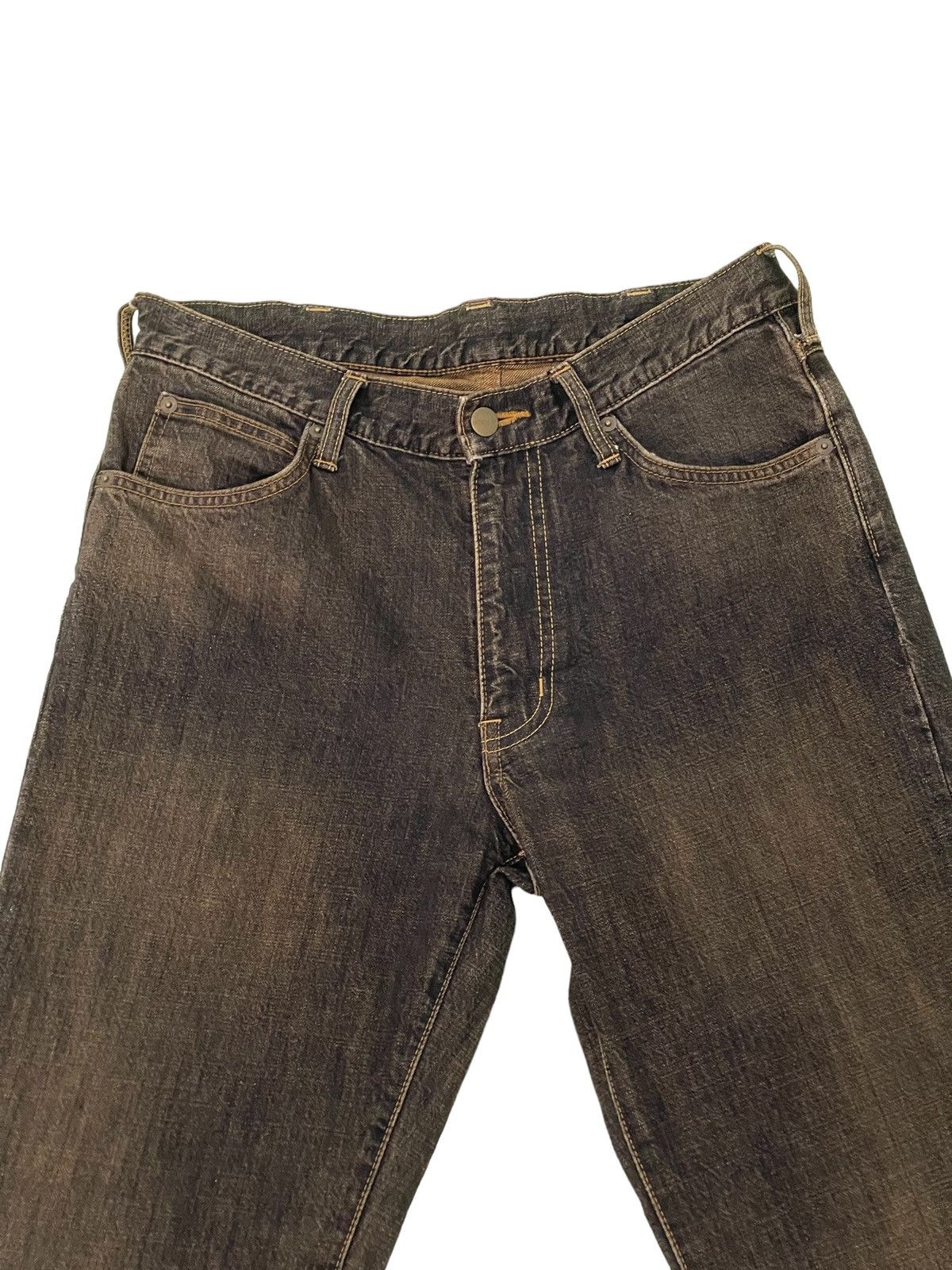 Japanese Brand Flare Jeans Wrangler Boot Cut Denim 2🟦4 Size US 32 / EU 48 - 8 Thumbnail