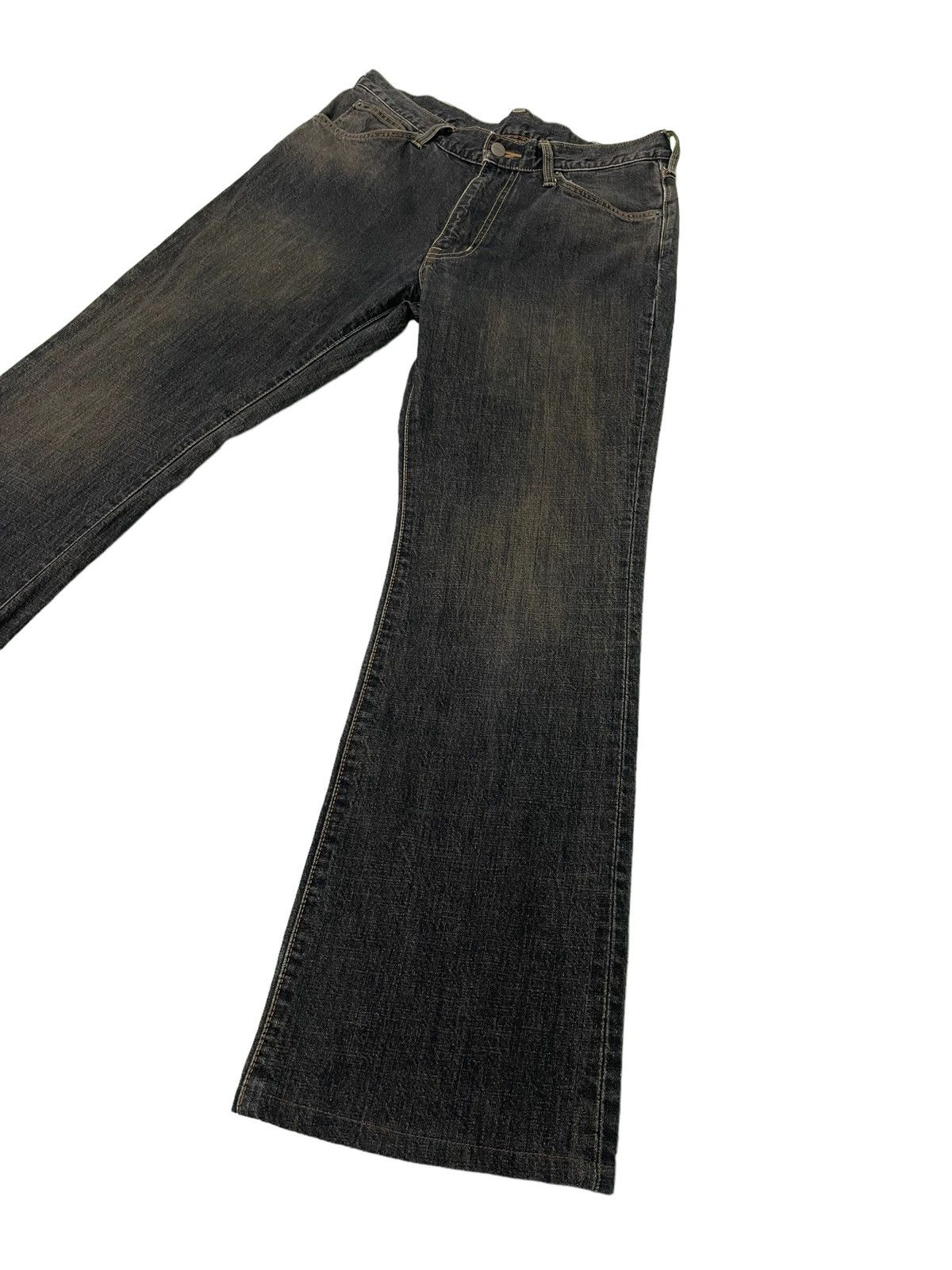 Japanese Brand Flare Jeans Wrangler Boot Cut Denim 2🟦4 Size US 32 / EU 48 - 3 Thumbnail
