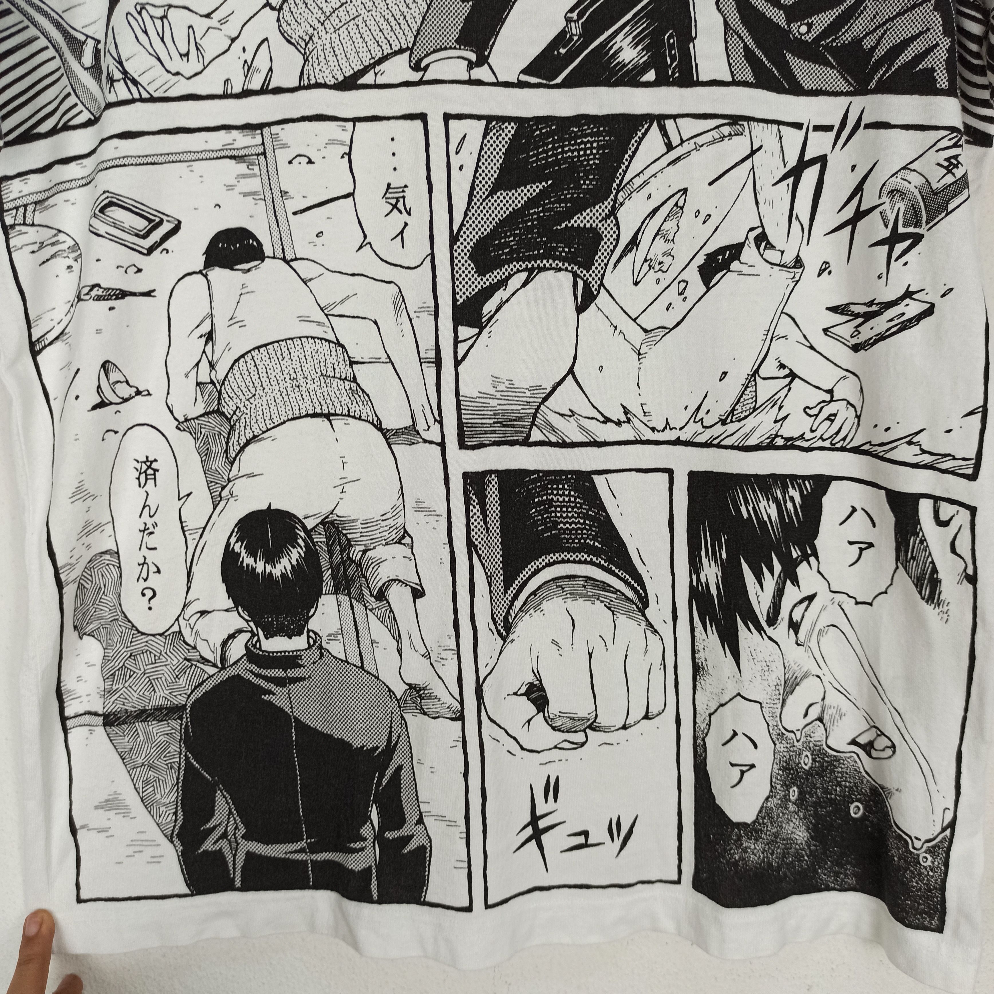Anime 🔥Rare🔥 OYAJI GOE FULL PRINT JAPANESE ANIME MANGA Size US M / EU 48-50 / 2 - 6 Thumbnail