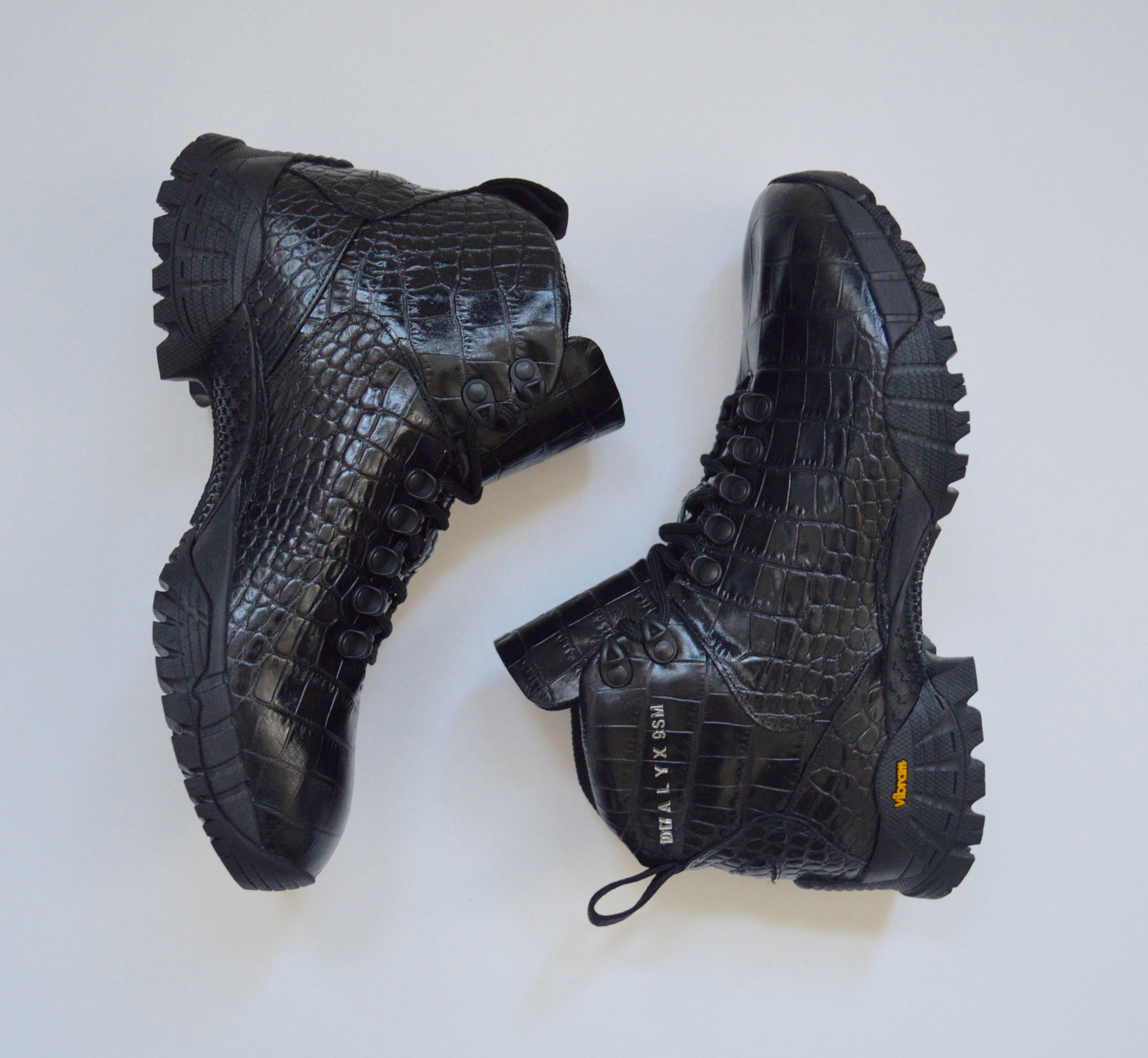1017 ALYX 9SM S/S 20 Croc Print Hiking boots | Grailed