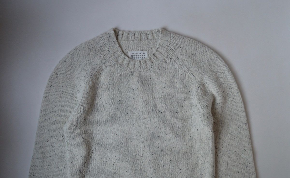 Maison Margiela A/W 20 Destroyed Wool Sweater Size US M / EU 48-50 / 2 - 3 Thumbnail