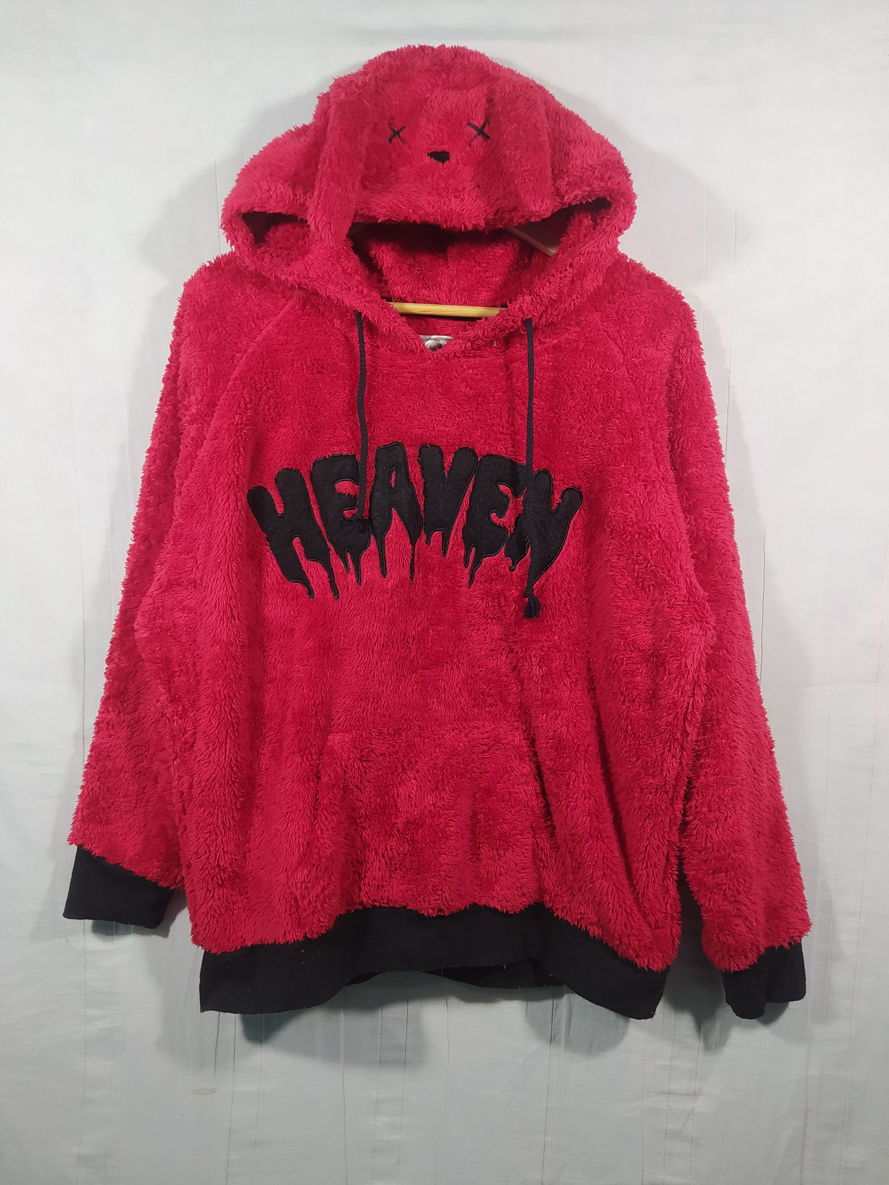 Japanese Brand Heaven Logo fleece ear hoodie Size US L / EU 52-54 / 3 - 2 Thumbnail