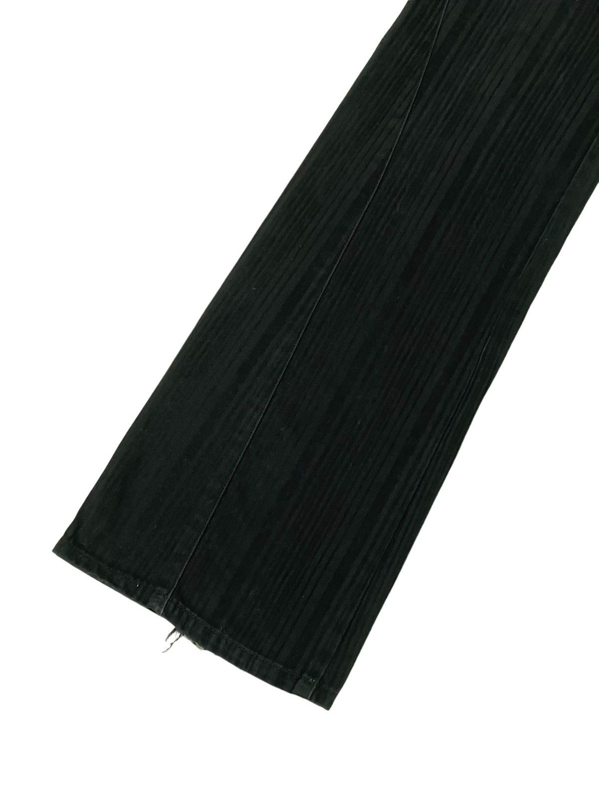 Japanese Brand Flare Jeans Michel Klein Japan Striped Boot Cut 2🟦4 Size US 32 / EU 48 - 5 Thumbnail