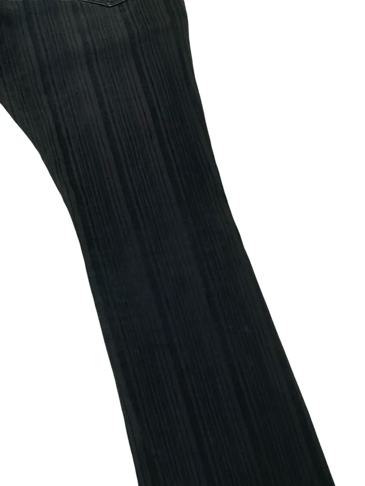 Japanese Brand Flare Jeans Michel Klein Japan Striped Boot Cut 2🟦4 Size US 32 / EU 48 - 16 Thumbnail