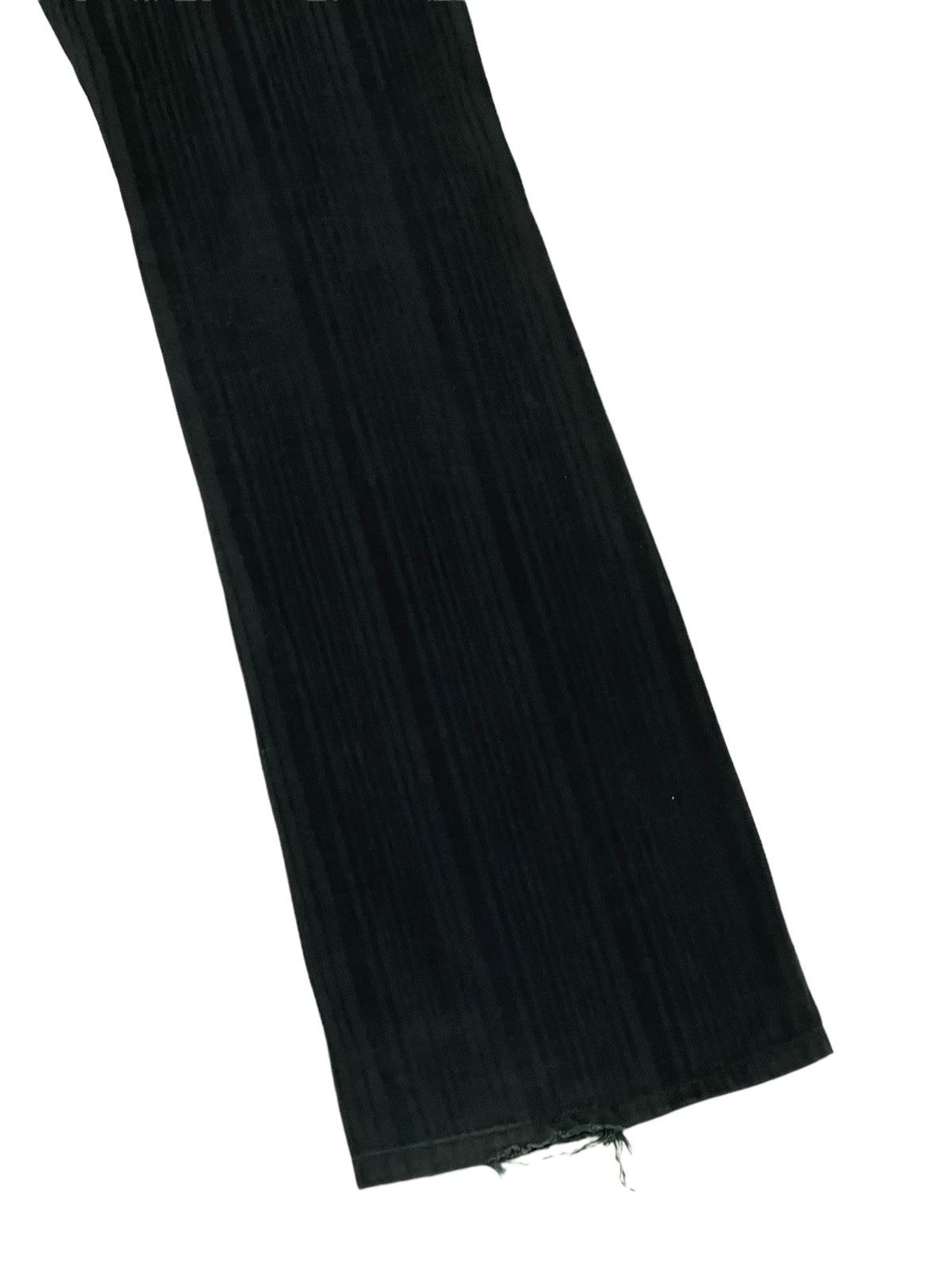 Japanese Brand Flare Jeans Michel Klein Japan Striped Boot Cut 2🟦4 Size US 32 / EU 48 - 13 Thumbnail