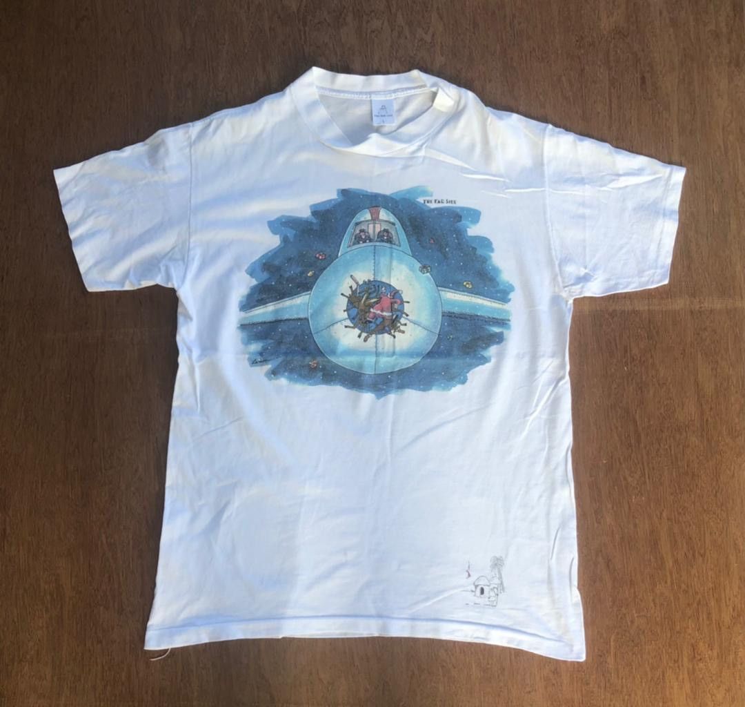 image of Made In USA x Vintage Tee D - 5 The Far Side in White, Men's (Size Large)
