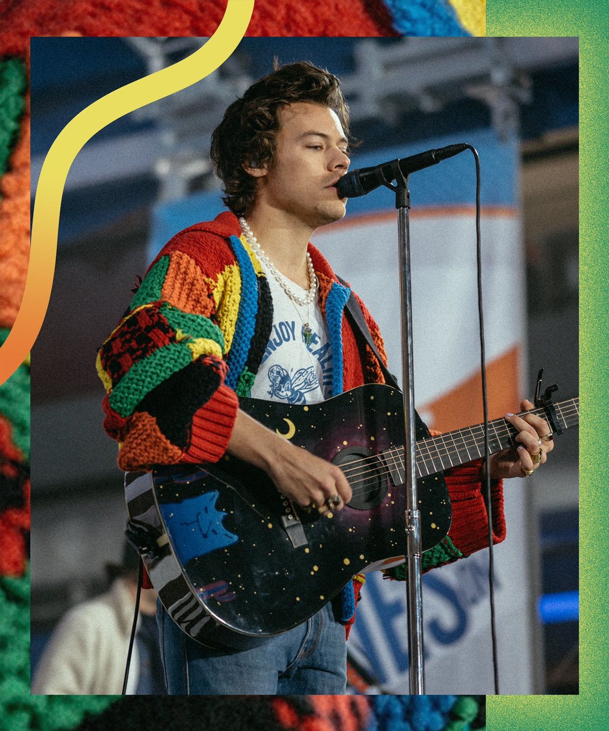 Handmade Knitwear Inspired Harry Styles Oversize Hand Made Size US L / EU 52-54 / 3 - 2 Thumbnail