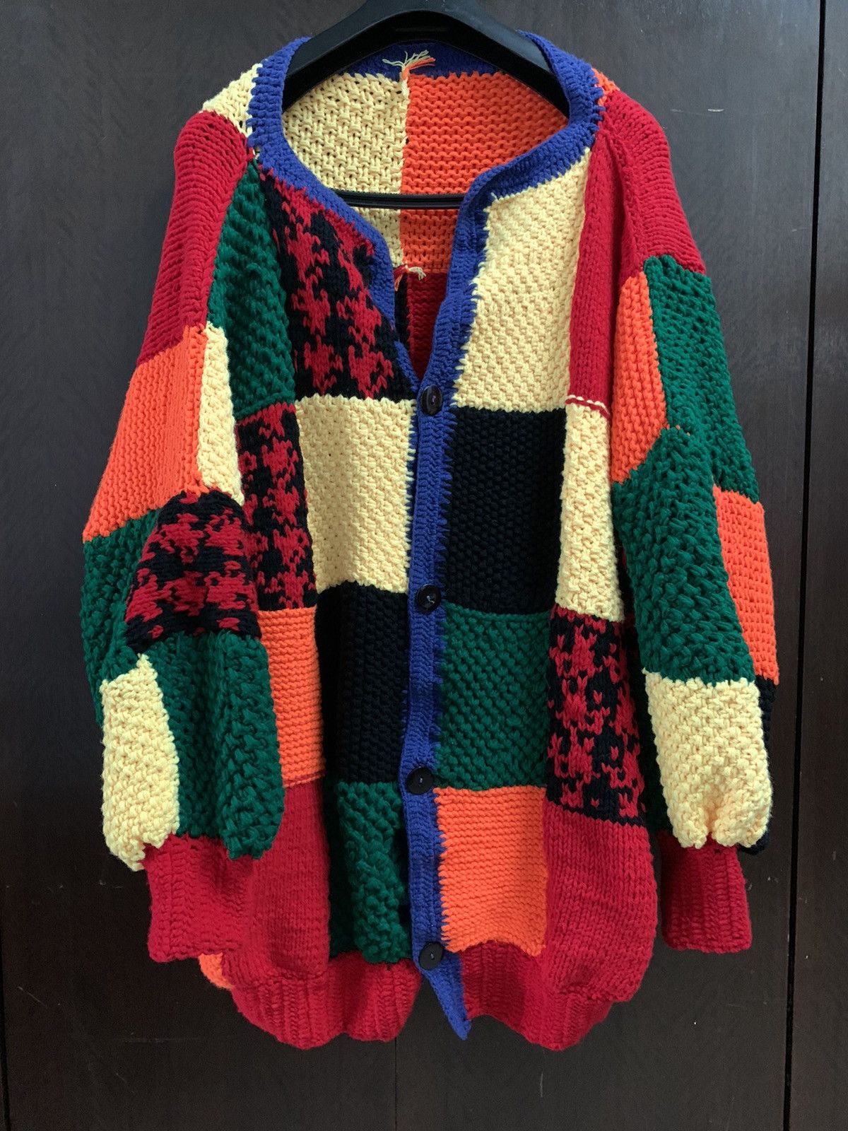 Handmade Knitwear Inspired Harry Styles Oversize Hand Made Size US L / EU 52-54 / 3 - 3 Thumbnail