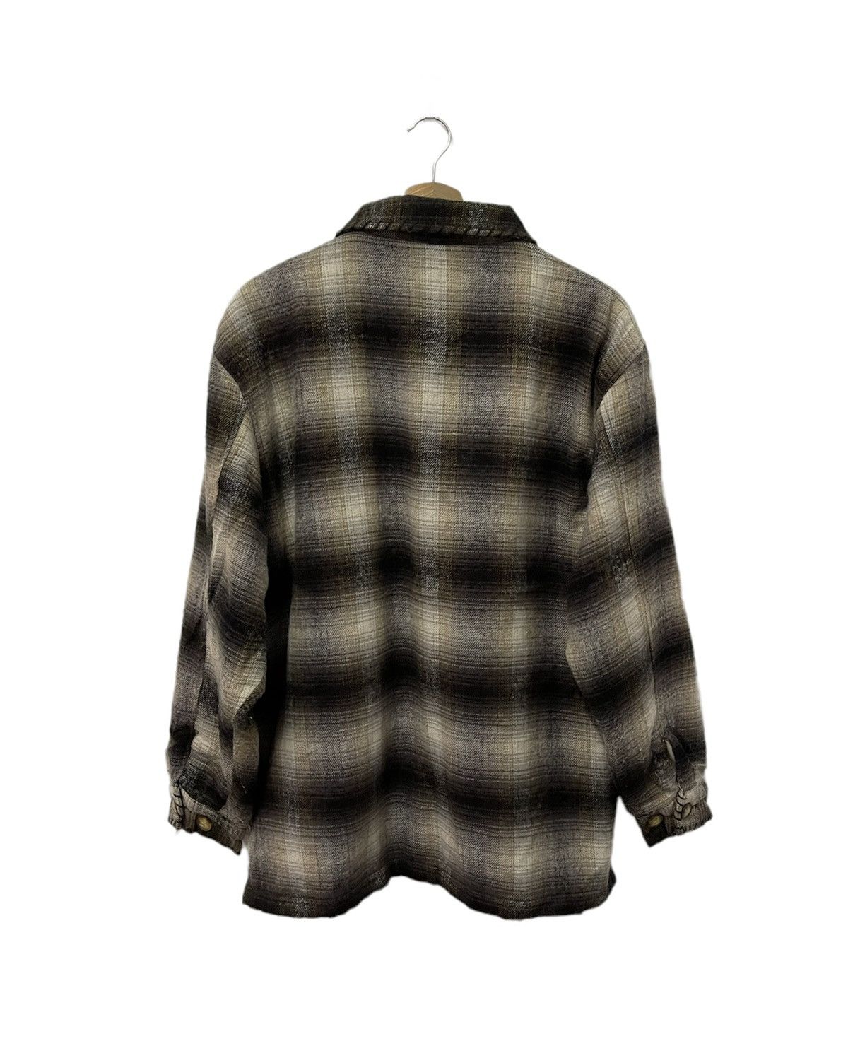 Japanese Brand × Vintage Vintage Peximp Double Pocket Flannel Checkered Size US L / EU 52-54 / 3 - 7 Thumbnail