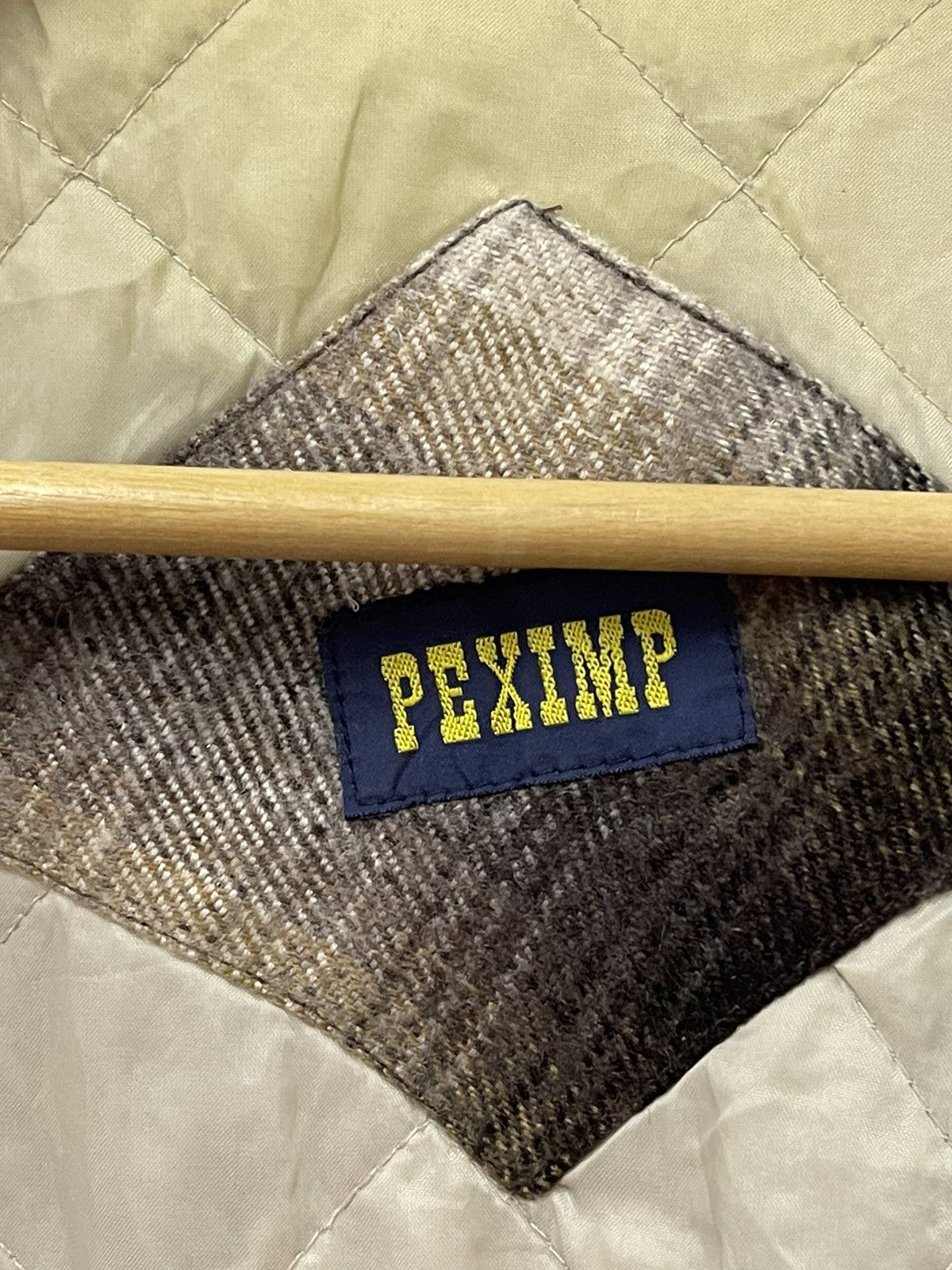 Japanese Brand × Vintage Vintage Peximp Double Pocket Flannel Checkered Size US L / EU 52-54 / 3 - 8 Thumbnail
