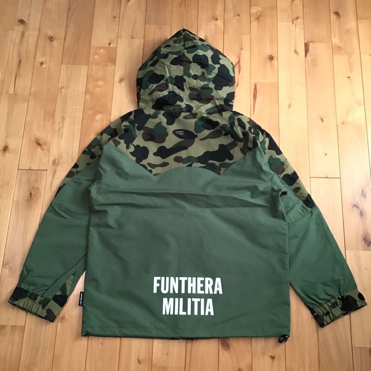 BAPE x OVO Woodland Camo Snowboard Jacket Green