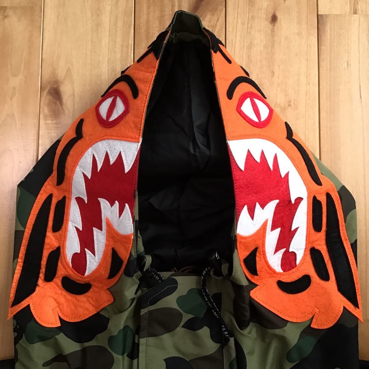 Bape BAPE Tiger snowboard jacket 1st camo green a bathing ape Size US L / EU 52-54 / 3 - 4 Thumbnail