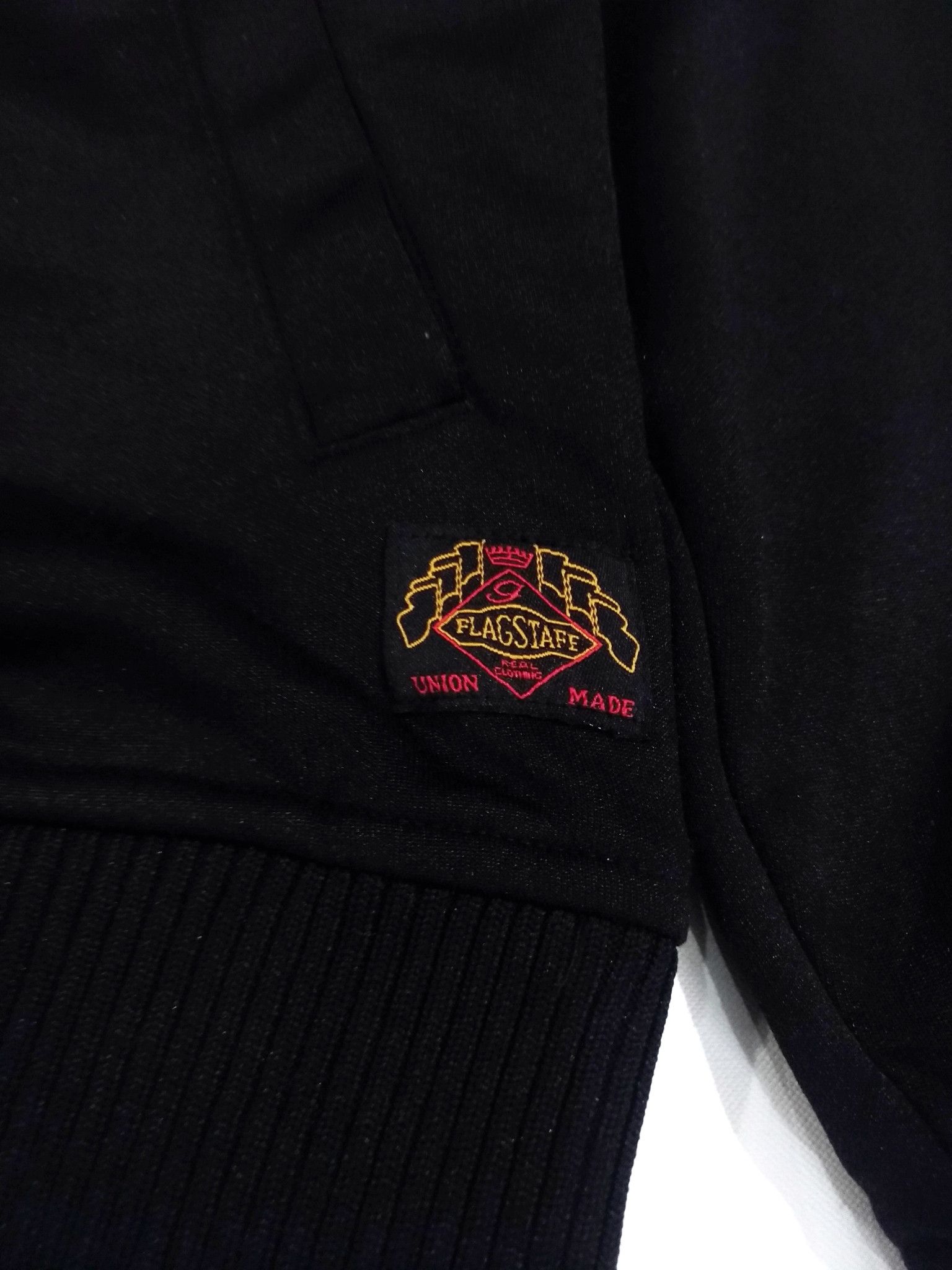 Japanese Brand RARE! FLAGSTAFF UNION MADE EMBROIDERED SKULL ROCKABILLY Size US M / EU 48-50 / 2 - 8 Thumbnail