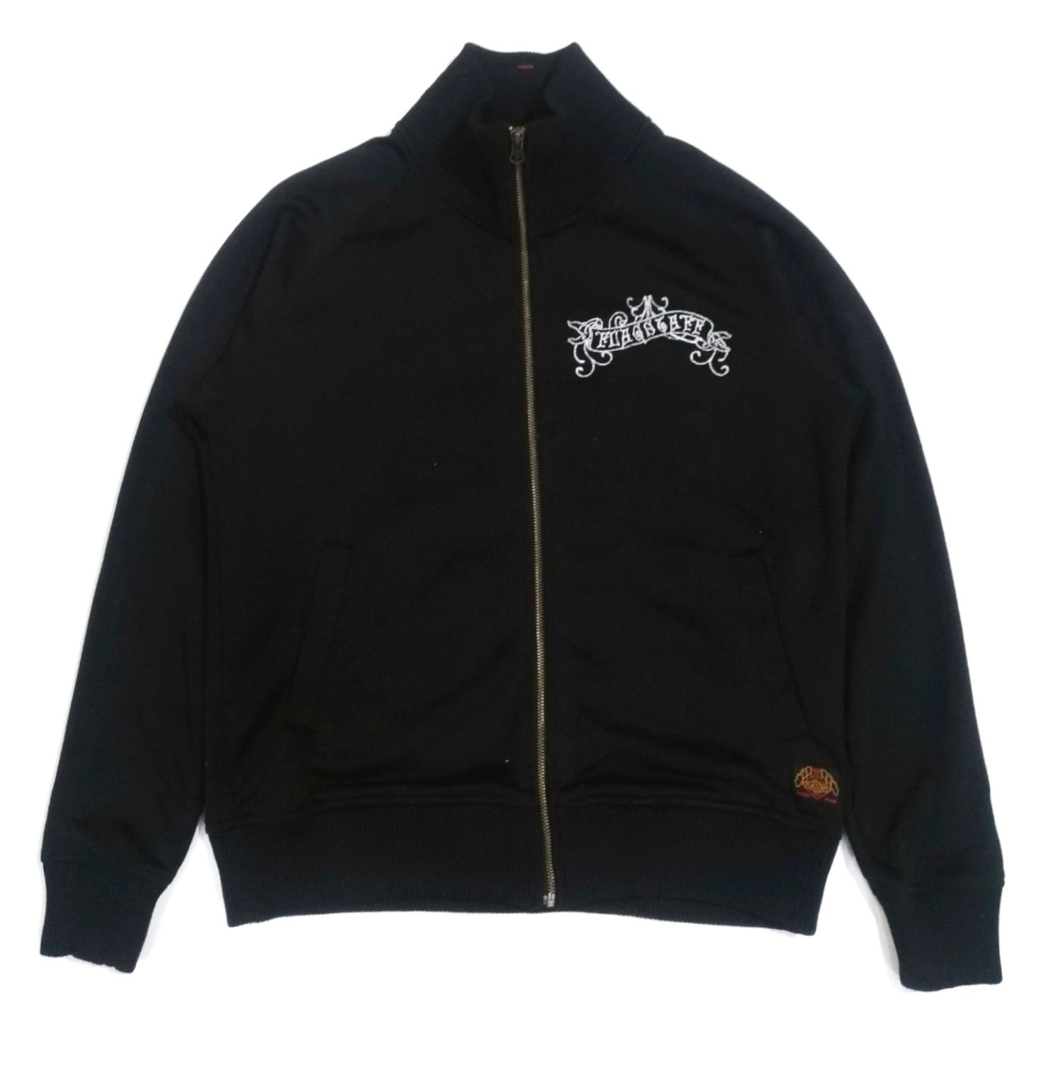 Japanese Brand RARE! FLAGSTAFF UNION MADE EMBROIDERED SKULL ROCKABILLY Size US M / EU 48-50 / 2 - 2 Thumbnail