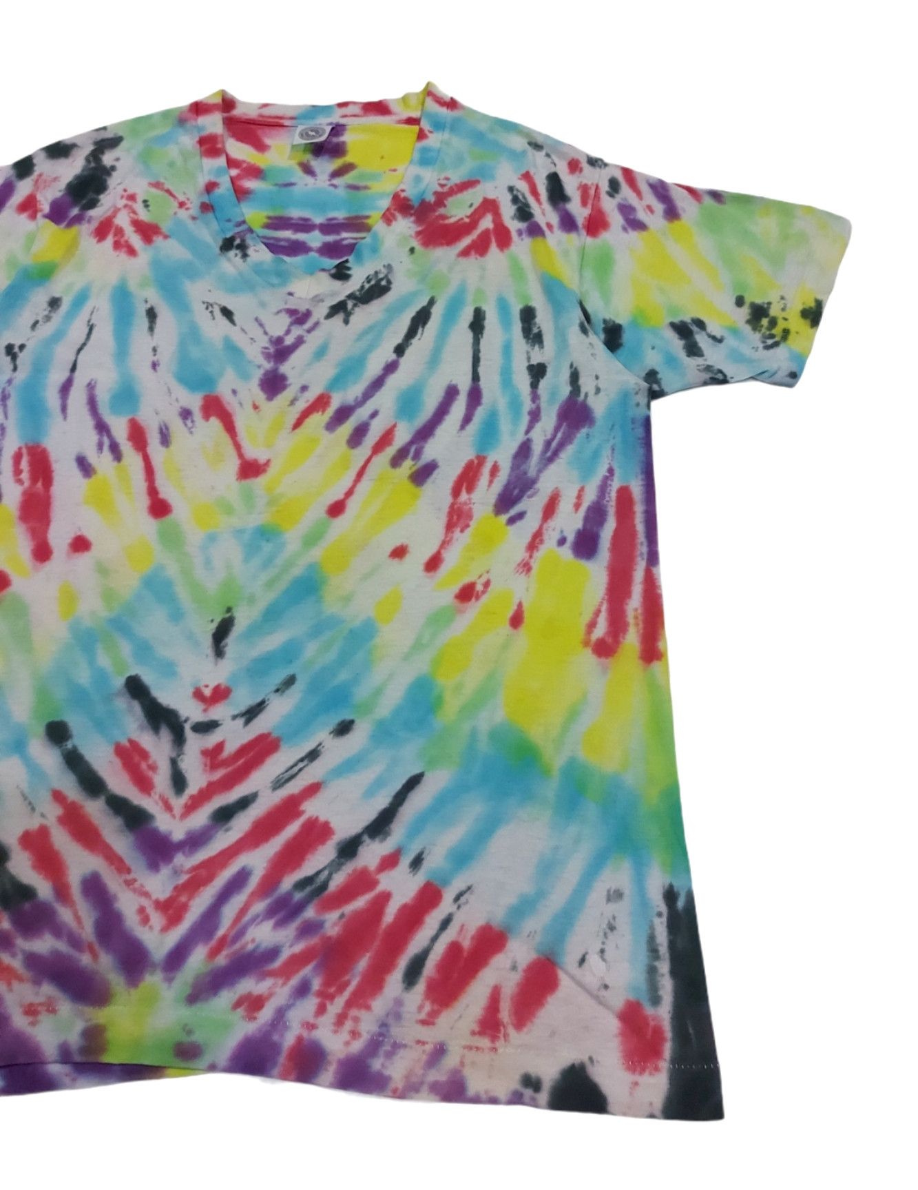 Grand Slam × Vintage RARE! VTG MUNSINGWEAR SINGLE STITCH TIE DYE ART STYLE Size US L / EU 52-54 / 3 - 3 Thumbnail