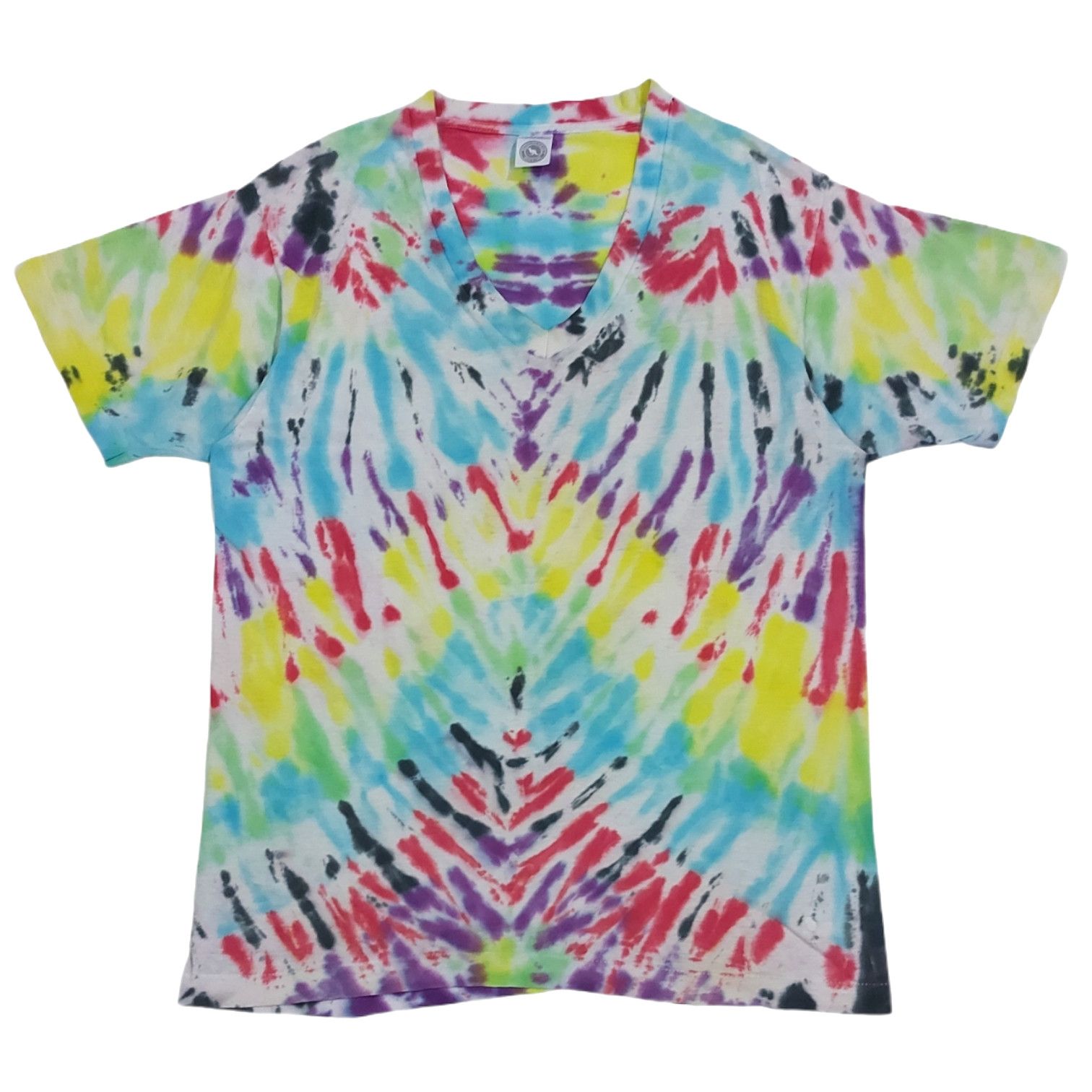 Grand Slam × Vintage RARE! VTG MUNSINGWEAR SINGLE STITCH TIE DYE ART STYLE Size US L / EU 52-54 / 3 - 1 Thumbnail