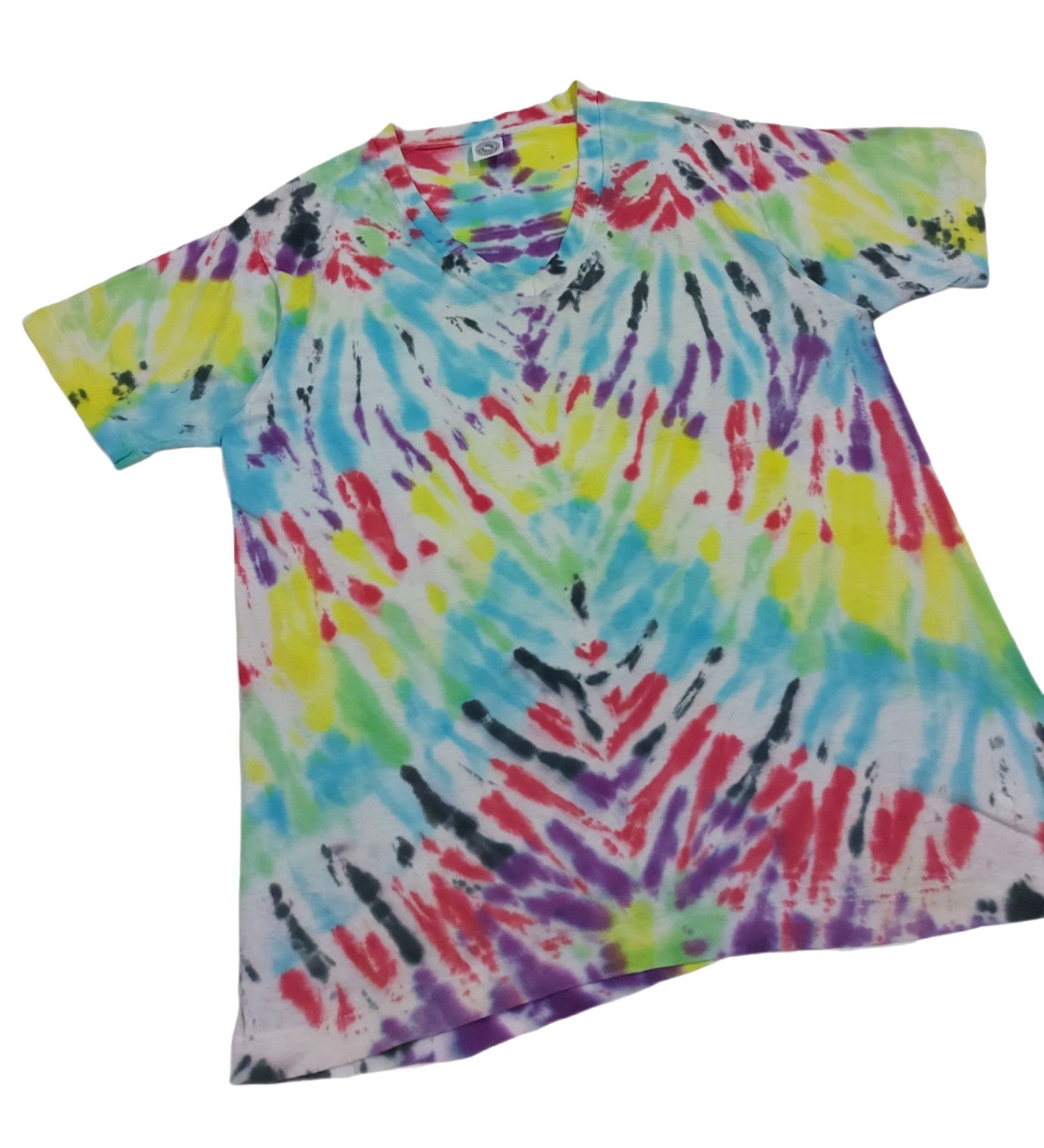 Grand Slam × Vintage RARE! VTG MUNSINGWEAR SINGLE STITCH TIE DYE ART STYLE Size US L / EU 52-54 / 3 - 5 Thumbnail