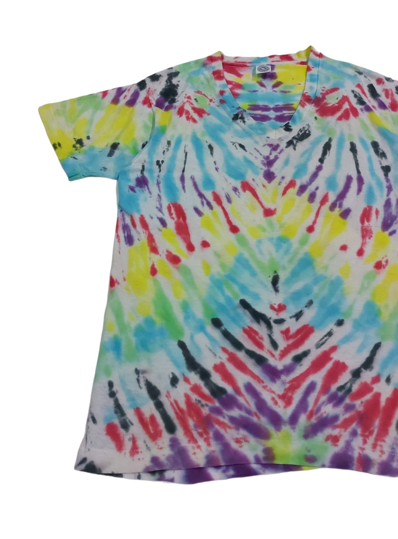 Grand Slam × Vintage RARE! VTG MUNSINGWEAR SINGLE STITCH TIE DYE ART STYLE Size US L / EU 52-54 / 3 - 4 Thumbnail